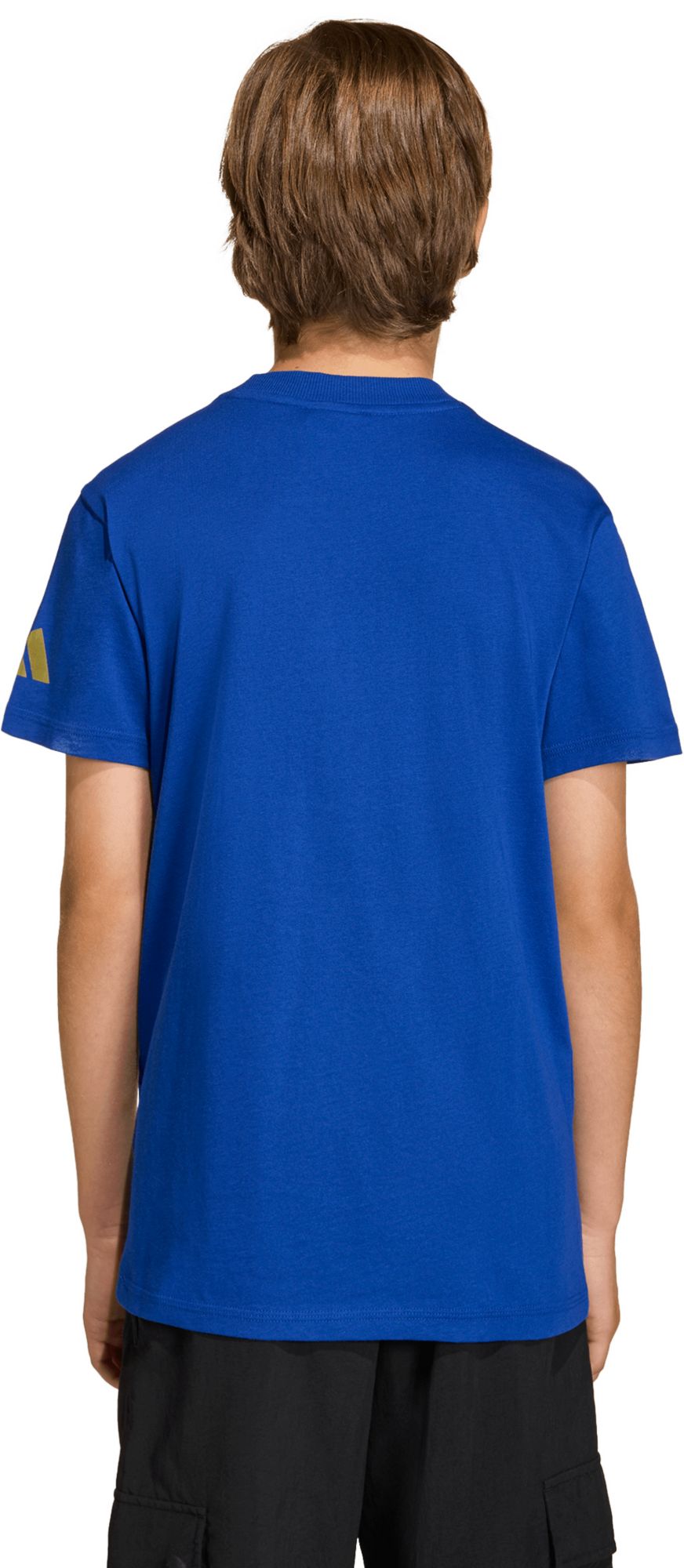 adidas Youth 2026 FIFA World Cup Official Emblem Royal T-Shirt product image