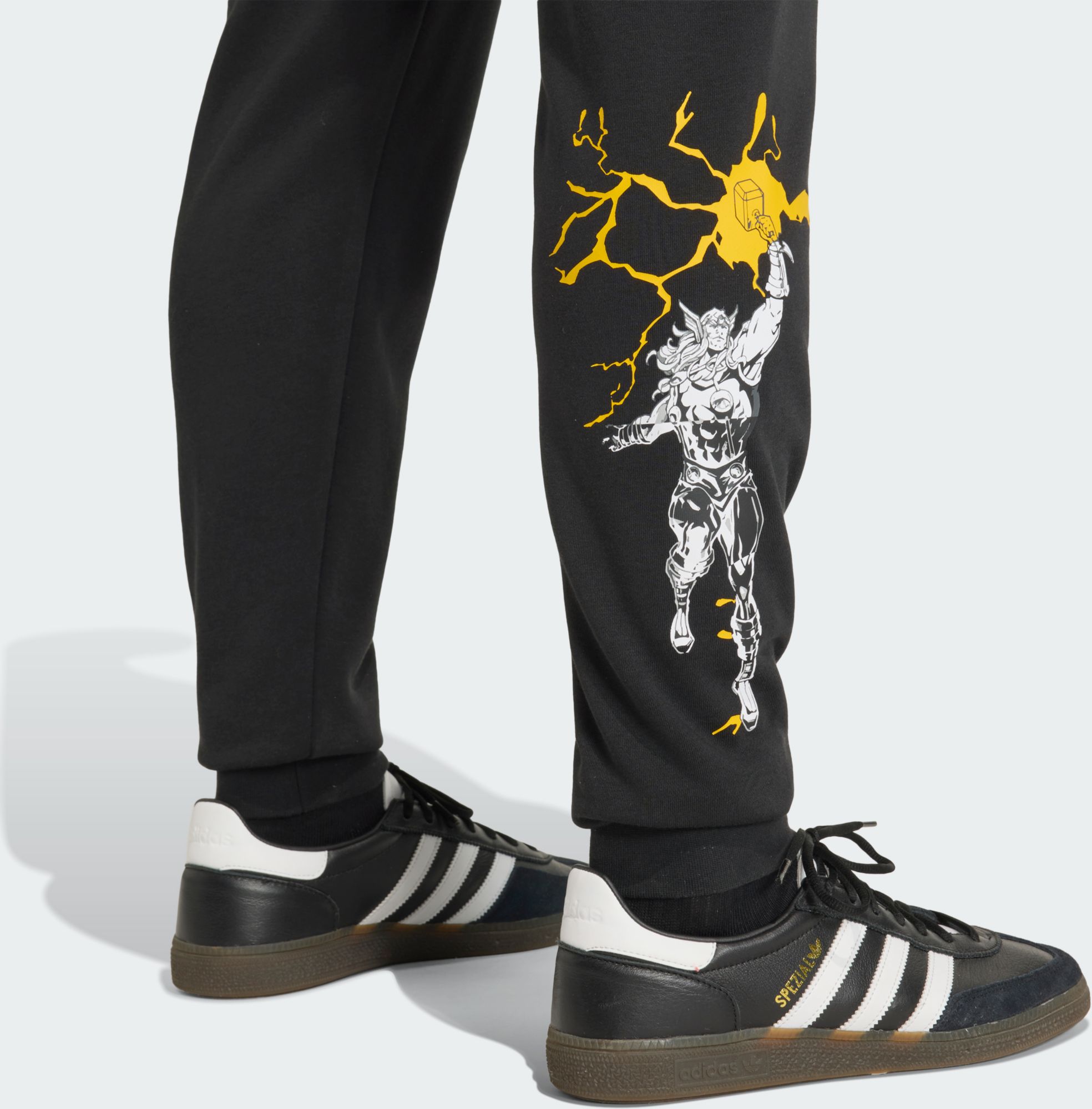 adidas Men's Real Madrid x Avengers Black Track Pants product image