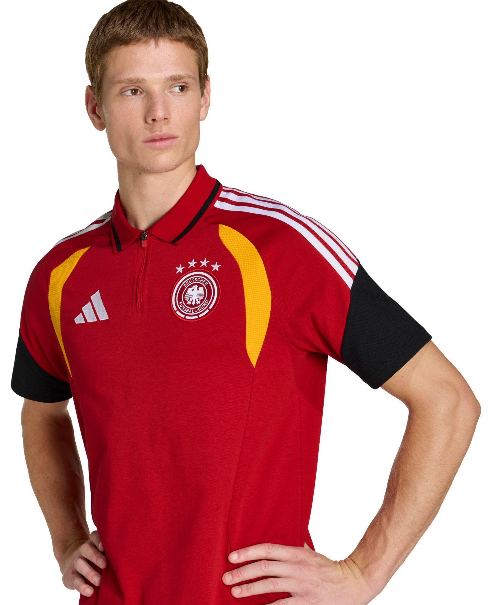 adidas Adult Germany 2026 Power Red Home Training Polo product image