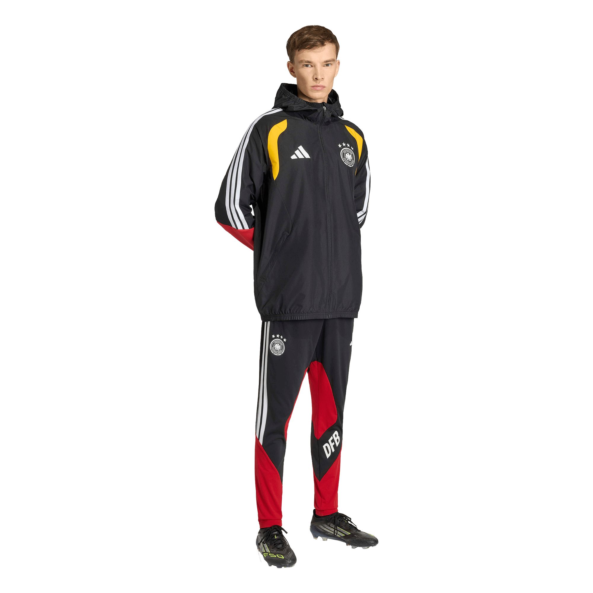 adidas Adult Germany Black Away Training Jacket product image