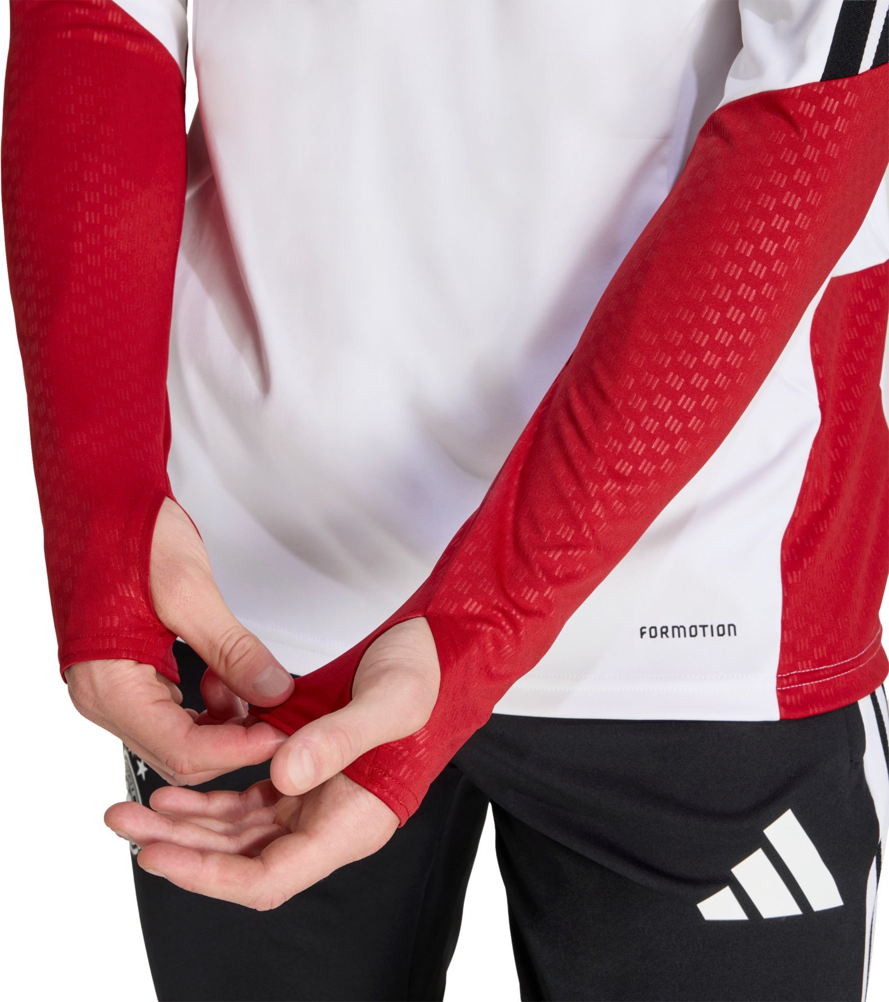 adidas Adult Germany 2026 White Home Quarter-Zip Training Jacket product image