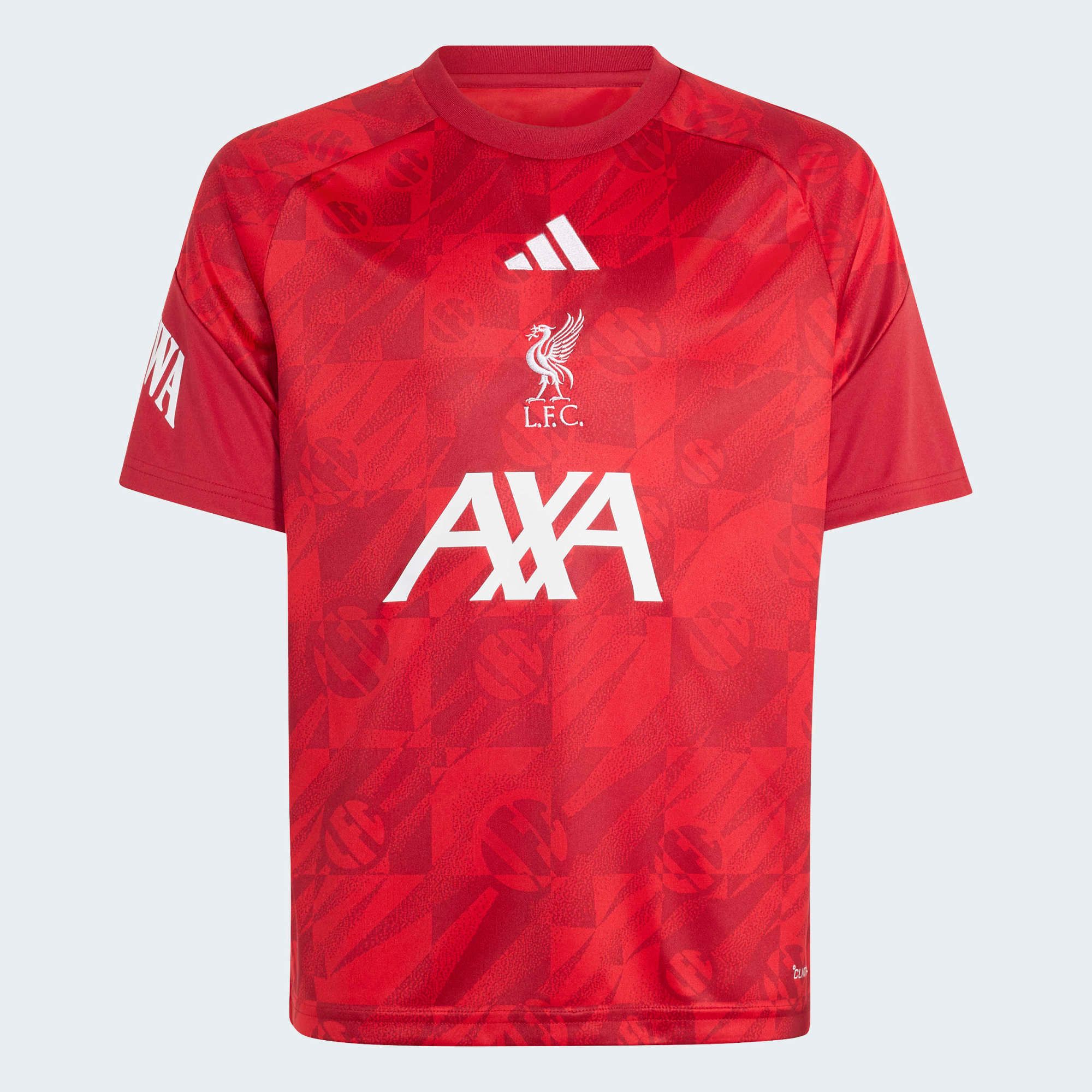 adidas Youth Liverpool FC 2026 Home Prematch Jersey product image