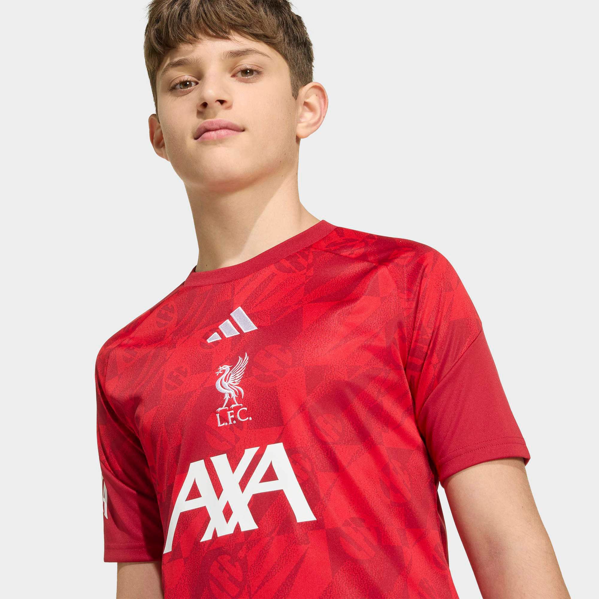adidas Youth Liverpool FC 2026 Home Prematch Jersey product image