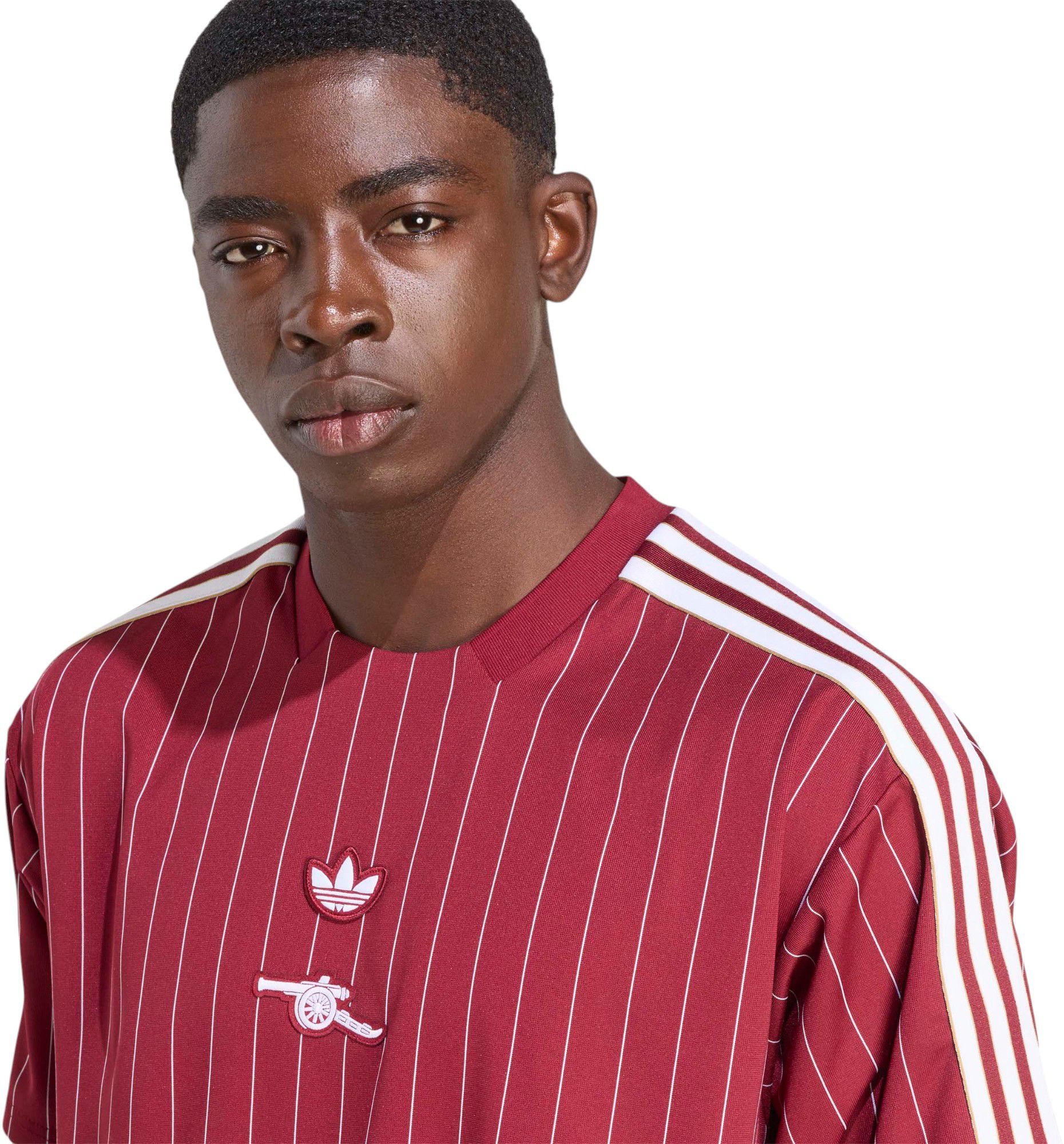 adidas Men's 2025 Arsenal Burgundy Third Vintage Jersey product image