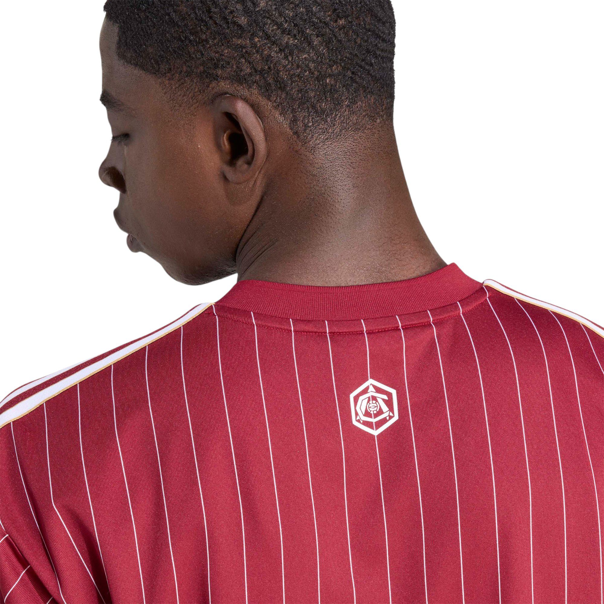 adidas Men's 2025 Arsenal Burgundy Third Vintage Jersey product image
