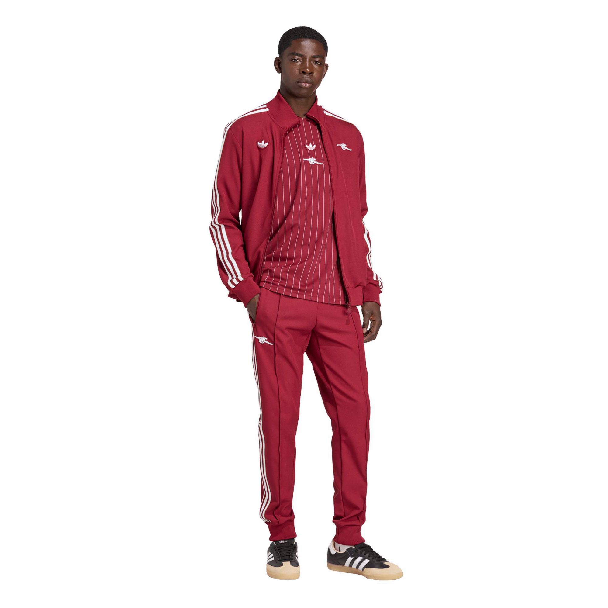 adidas Men's 2025 Arsenal Burgundy Third Vintage Jersey product image