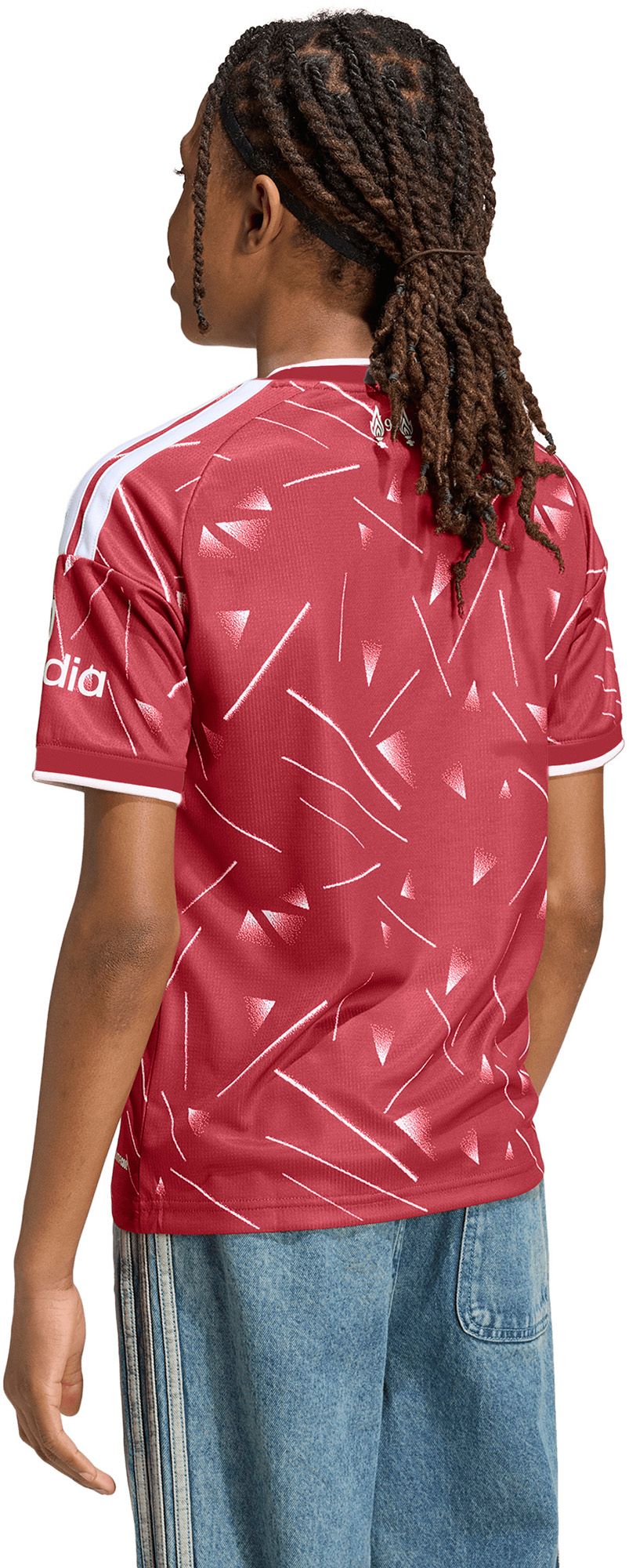 adidas Youth Liverpool Maroon 2026 Home Replica Jersey product image