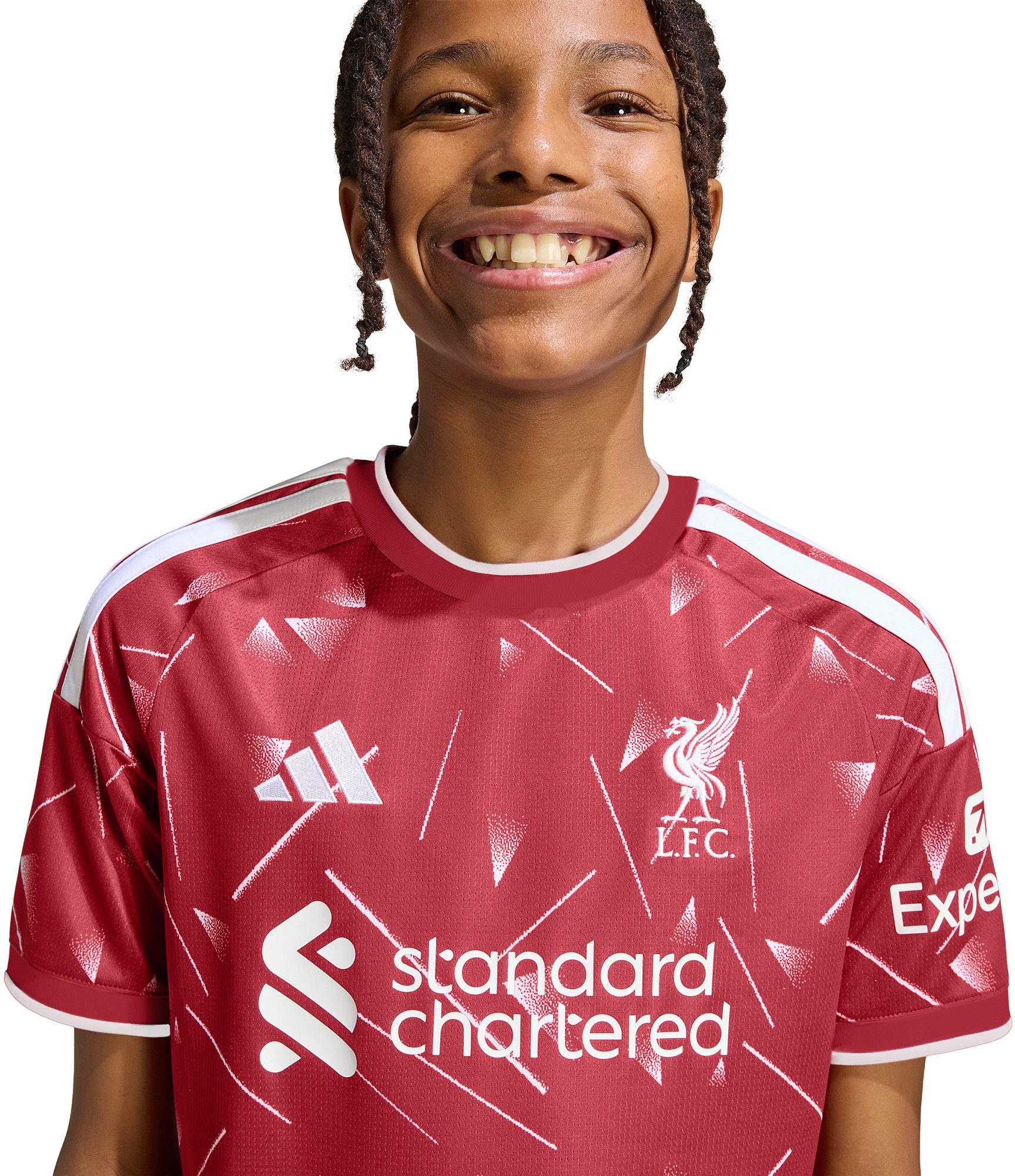 adidas Youth Liverpool Maroon 2026 Home Replica Jersey product image