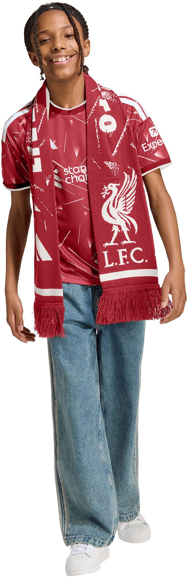 adidas Youth Liverpool Maroon 2026 Home Replica Jersey product image