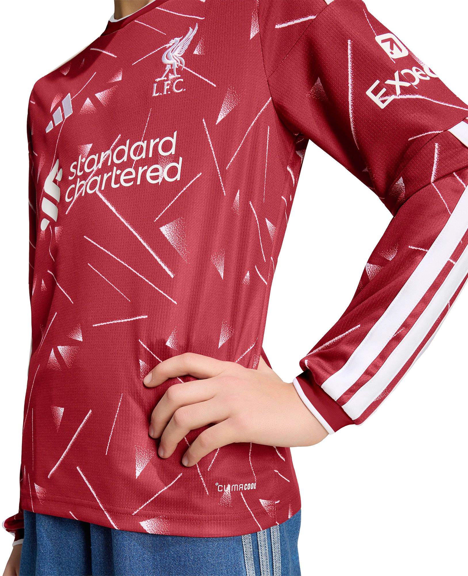 adidas Youth Liverpool Maroon 2026 Home Replica Jersey product image