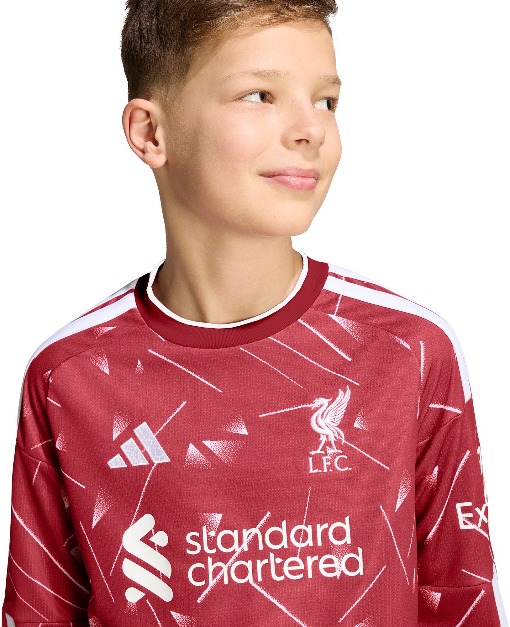 adidas Youth Liverpool Maroon 2026 Home Replica Jersey product image