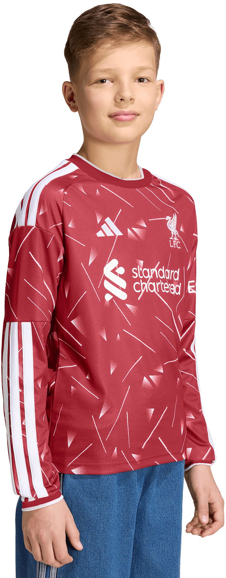 adidas Youth Liverpool Maroon 2026 Home Replica Jersey product image