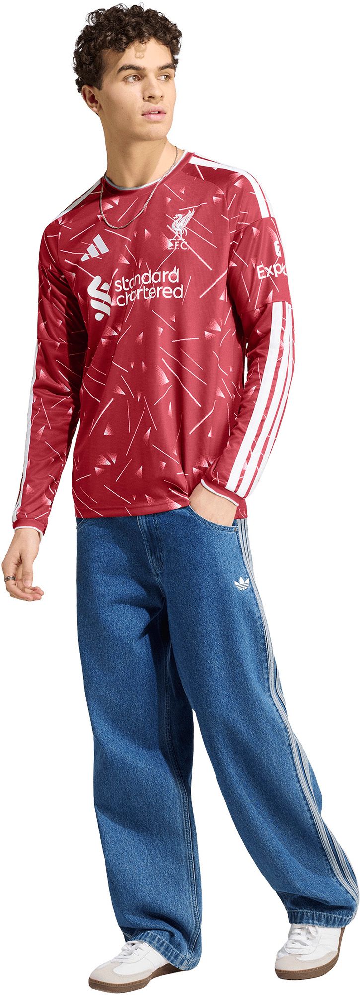 adidas Adult Liverpool Maroon 2026 Home Replica Jersey product image