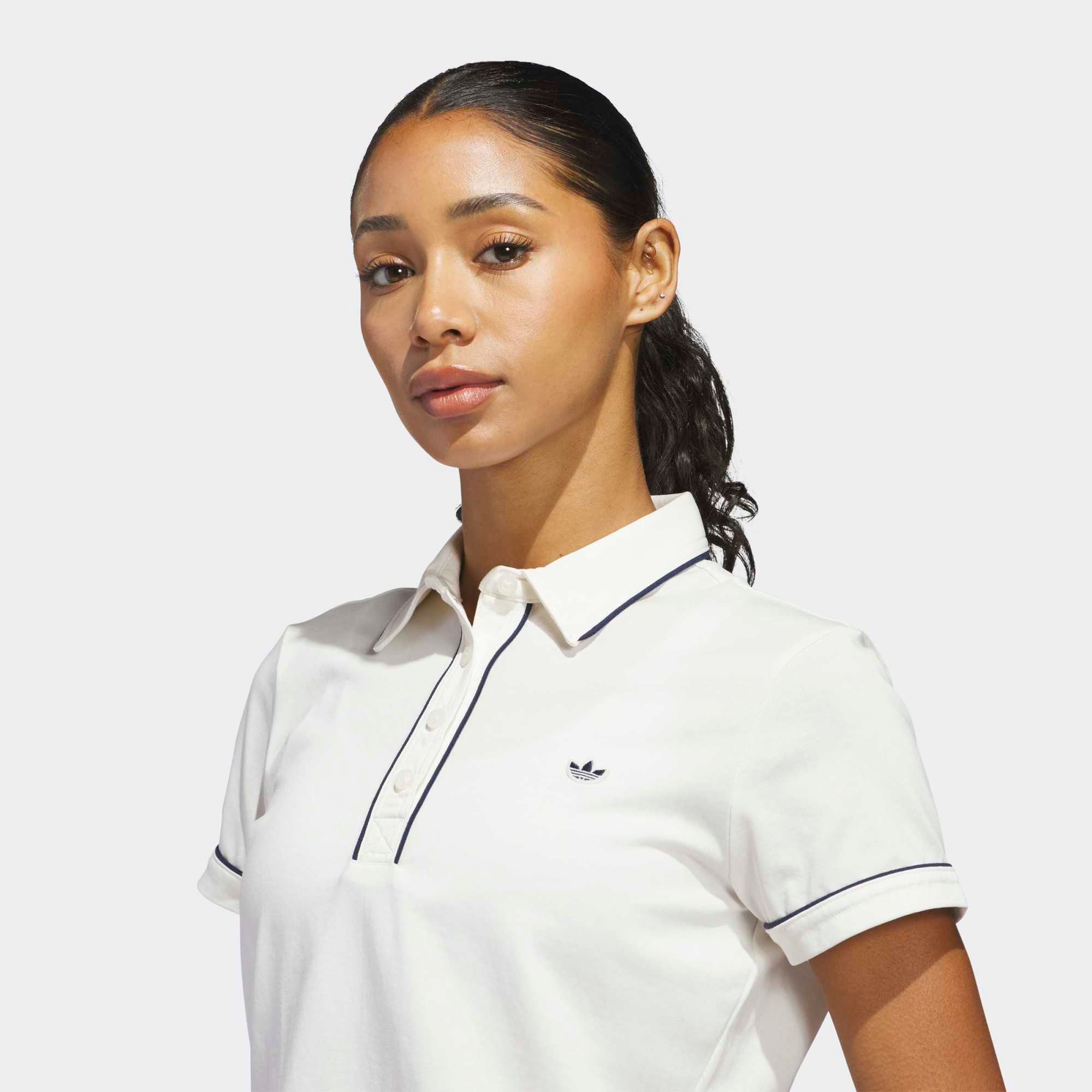 adidas Originals Women's Solid Short Sleeve Golf Polo product image