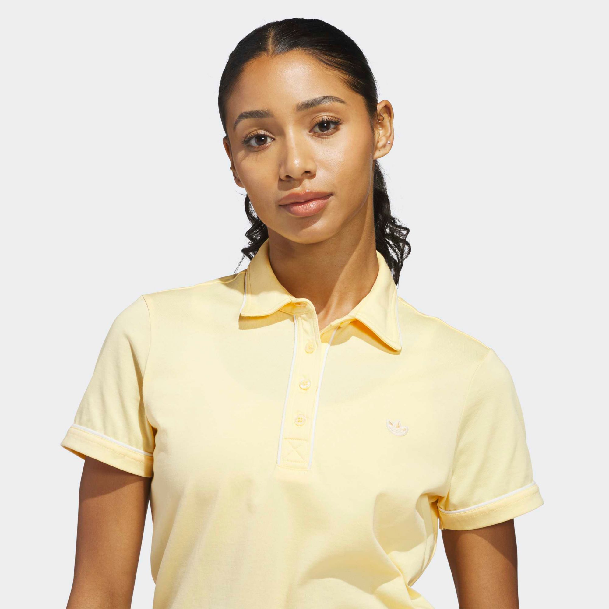 adidas Originals Women's Solid Short Sleeve Golf Polo product image