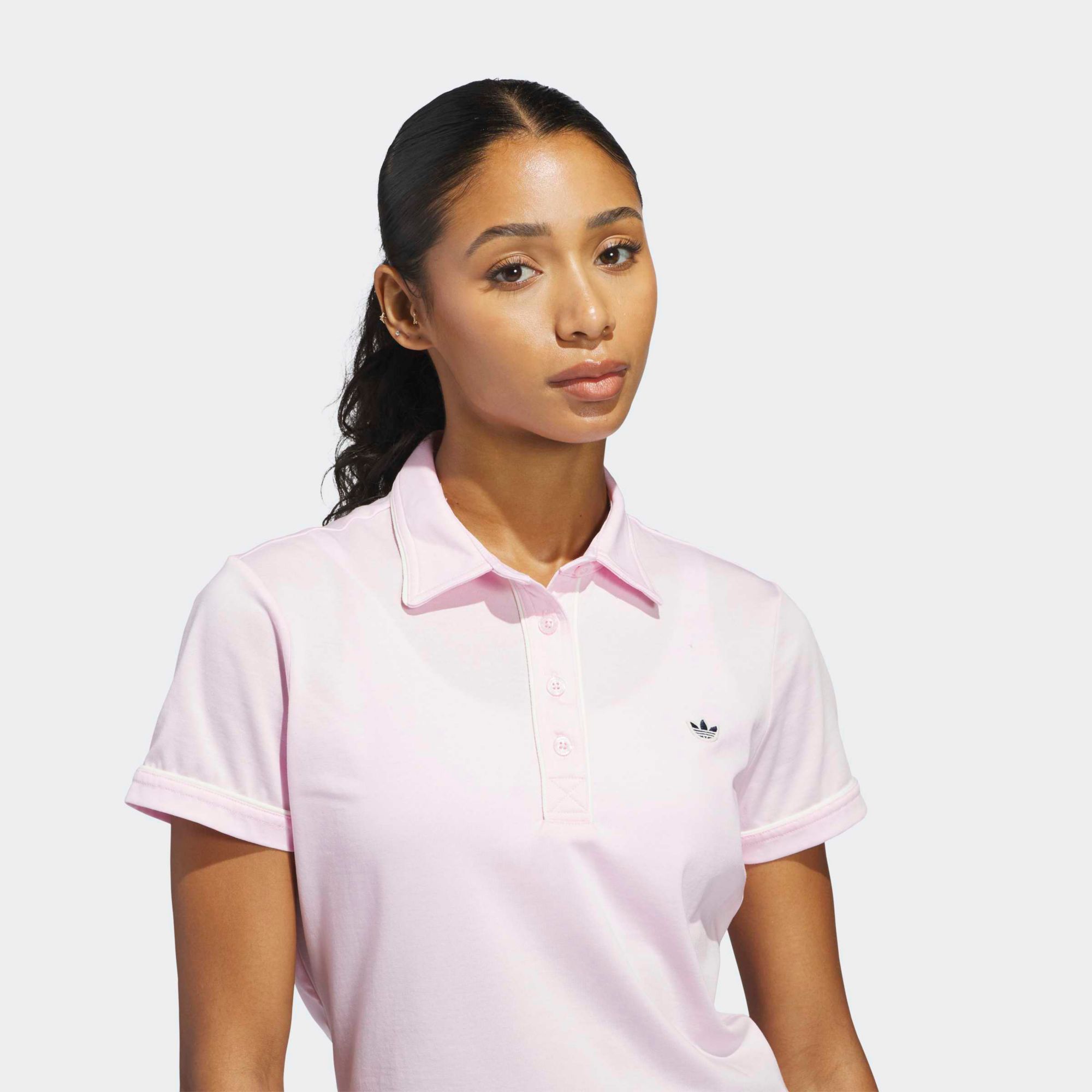 adidas Originals Women's Solid Short Sleeve Golf Polo product image