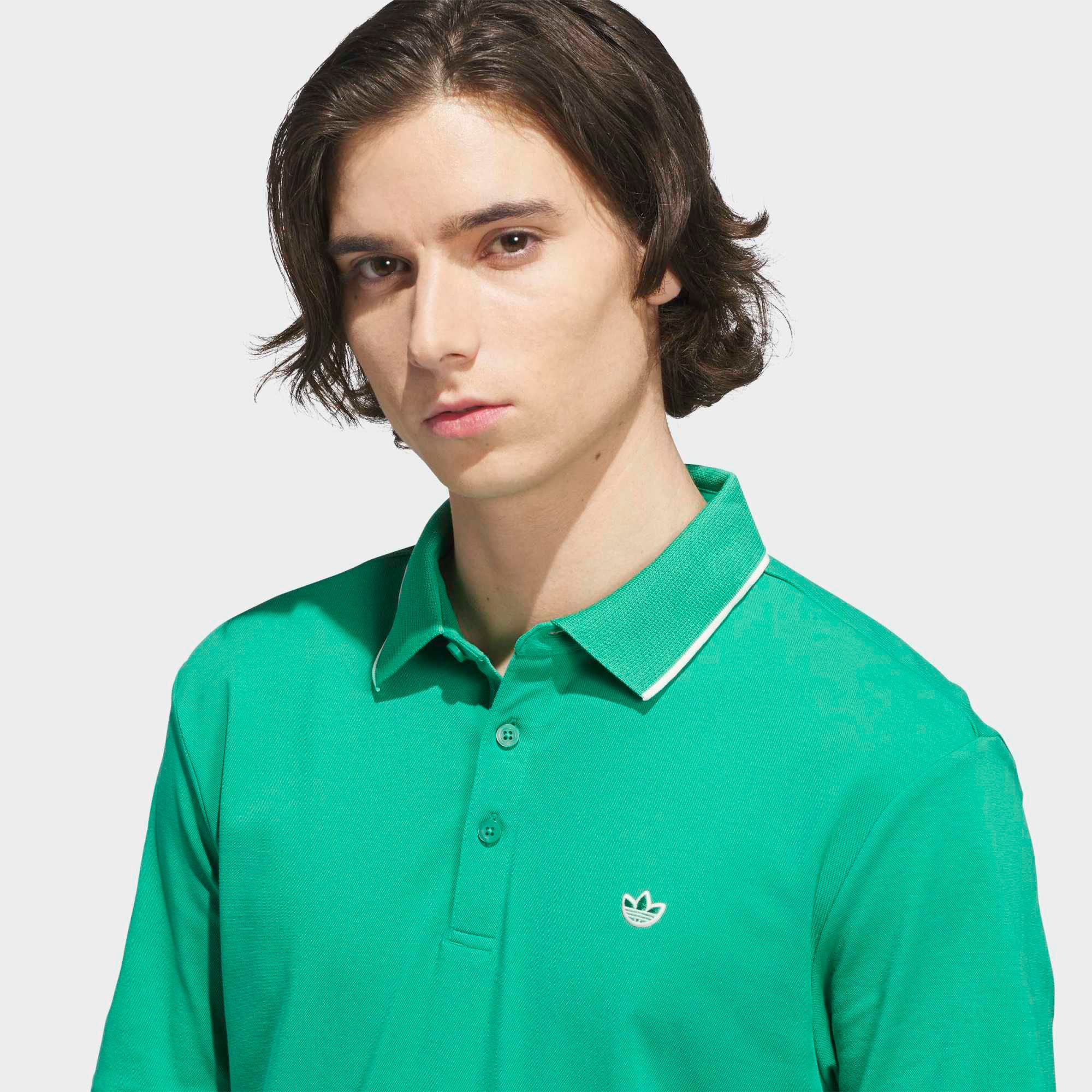 adidas Originals Men's Twistknit Trefoil Golf Polo product image