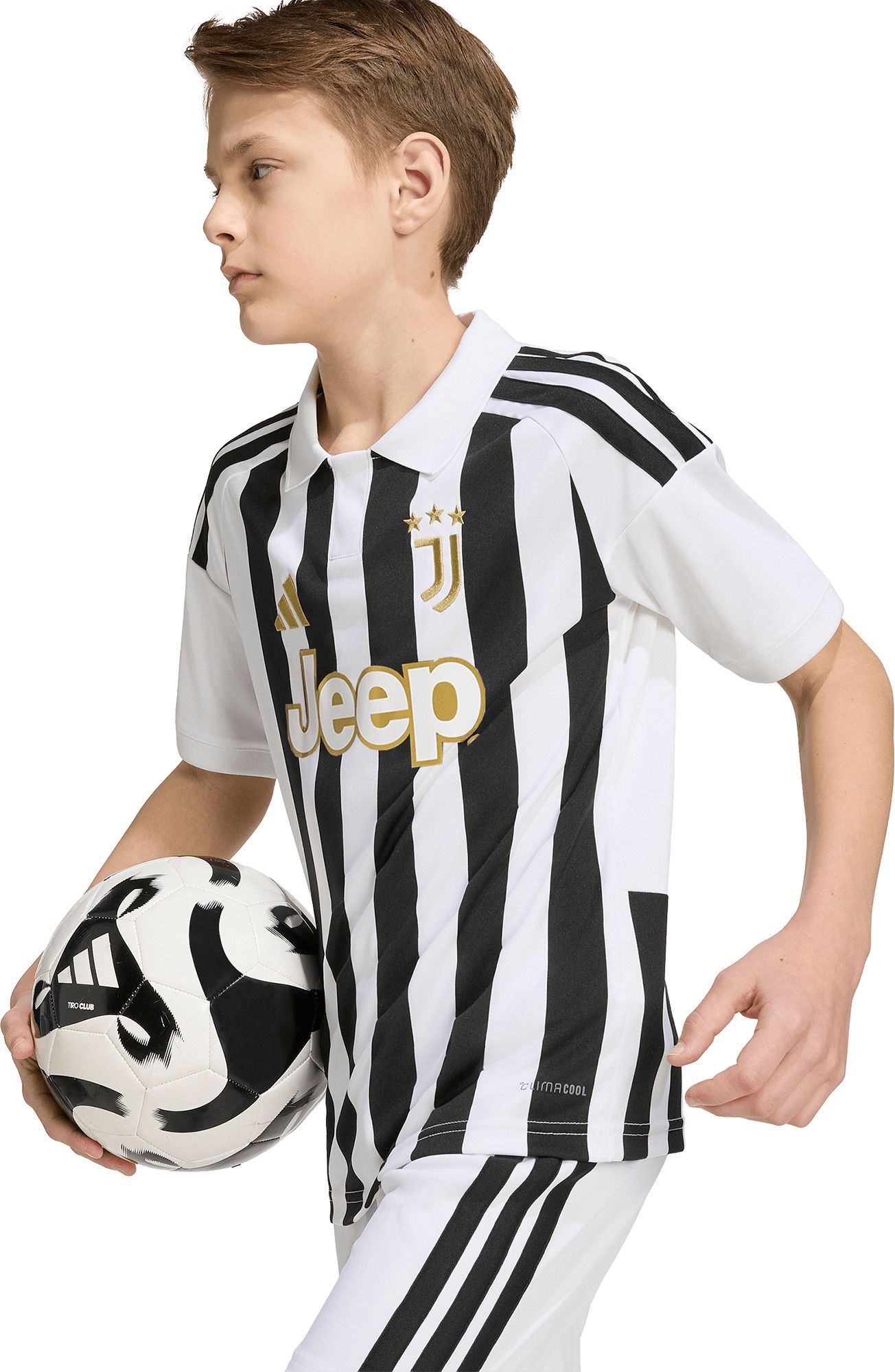 adidas Youth Juventus 2026 White Home Replica Jersey product image