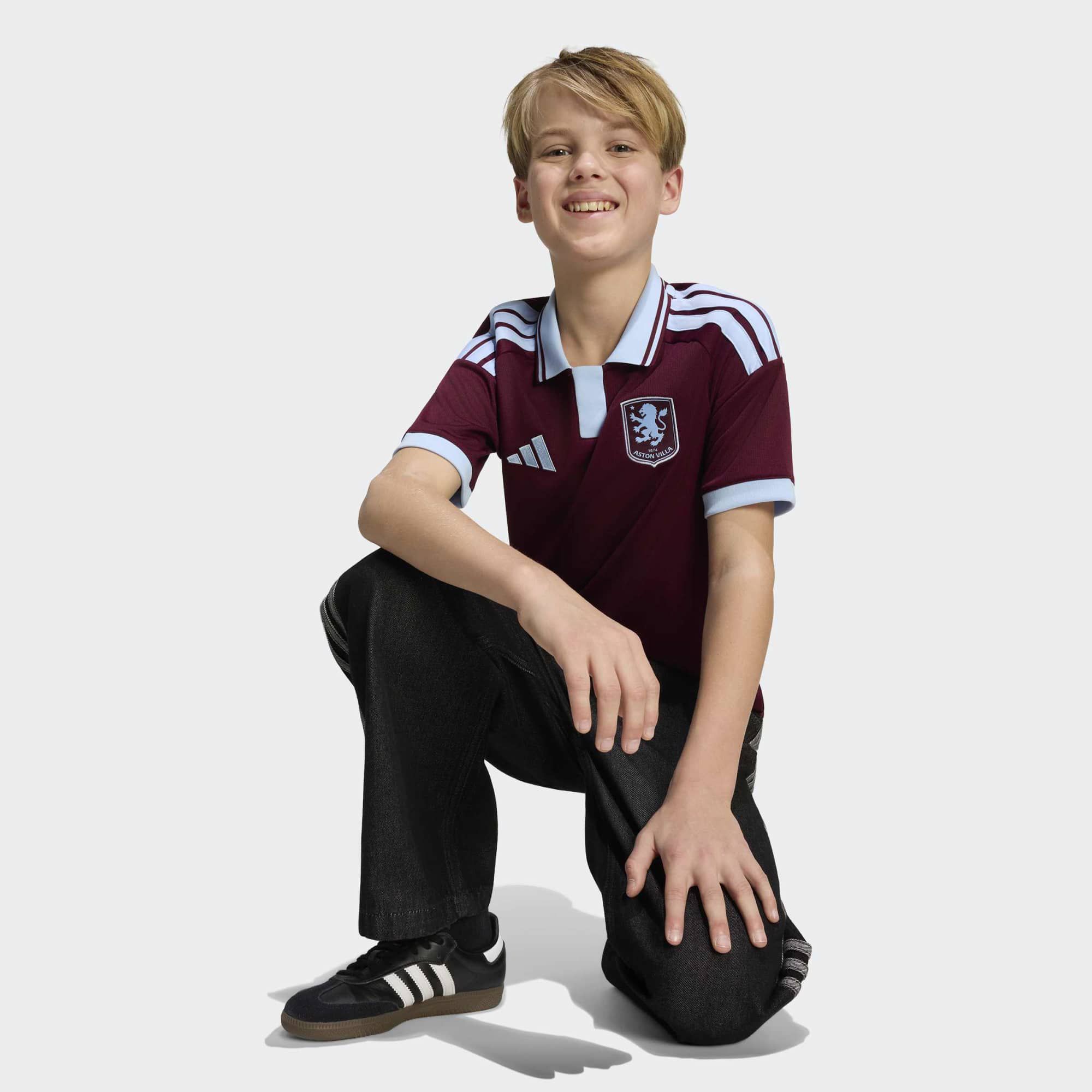 adidas Youth Aston Villa 2026 Maroon Home Replica Jersey product image