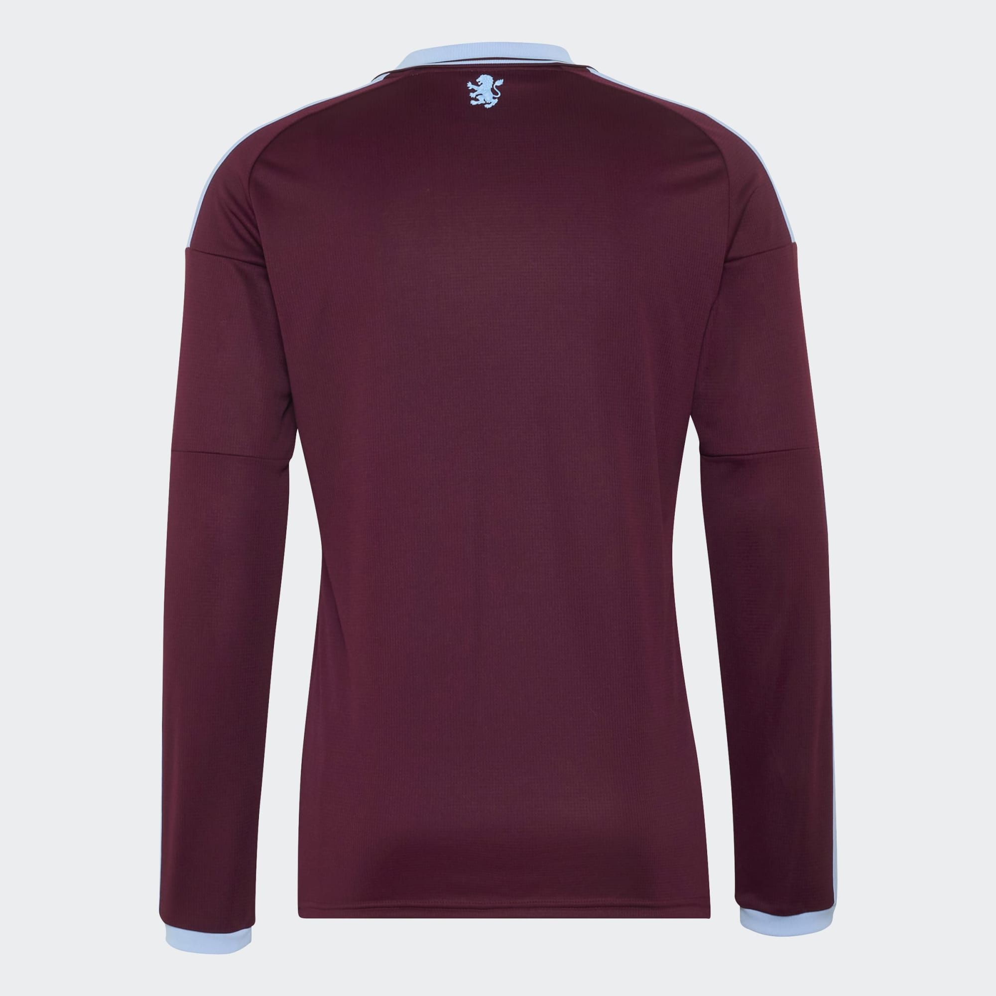adidas Adult Aston Villa 2026 Maroon Home Replica Long Sleeve Jersey product image