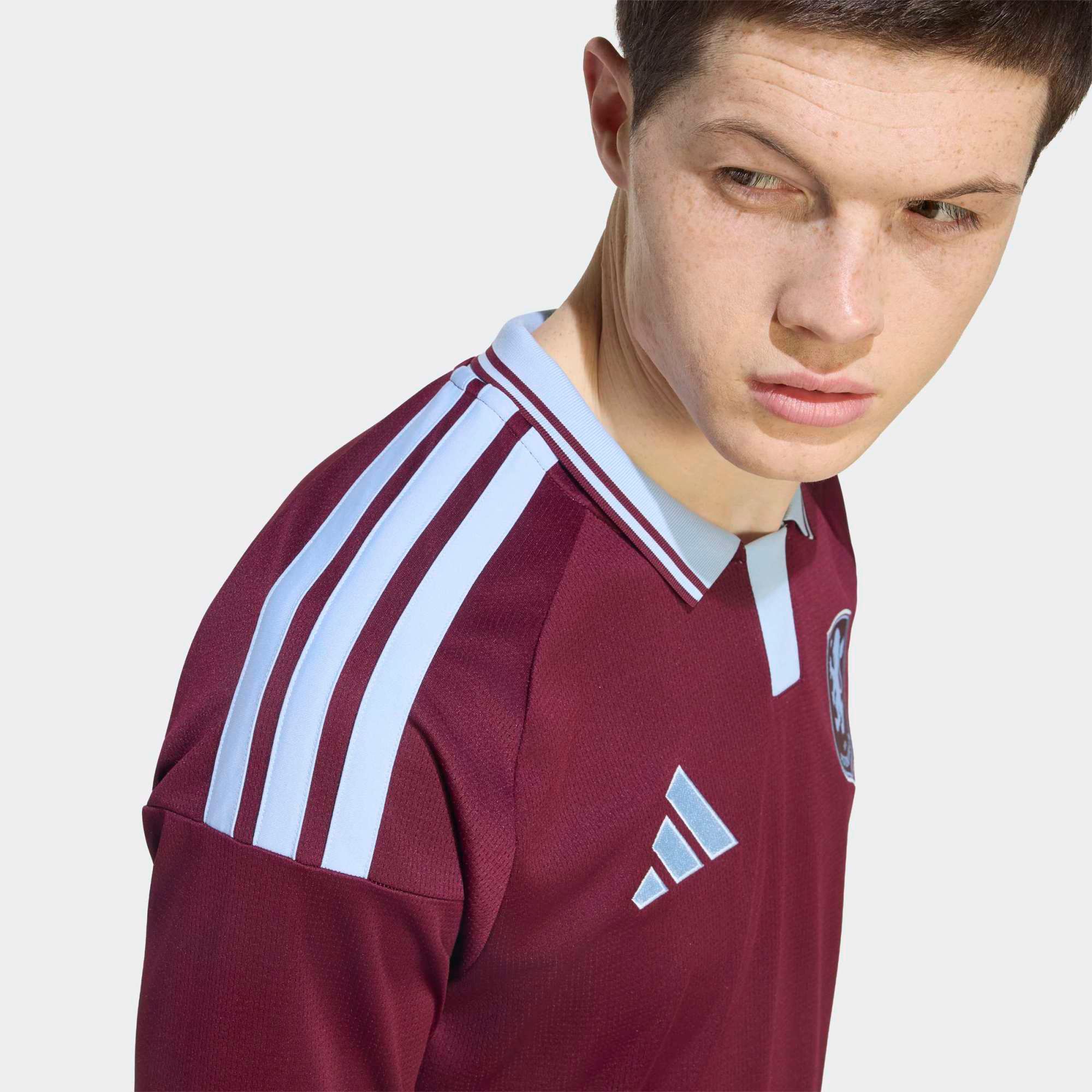 adidas Adult Aston Villa 2026 Maroon Home Replica Long Sleeve Jersey product image