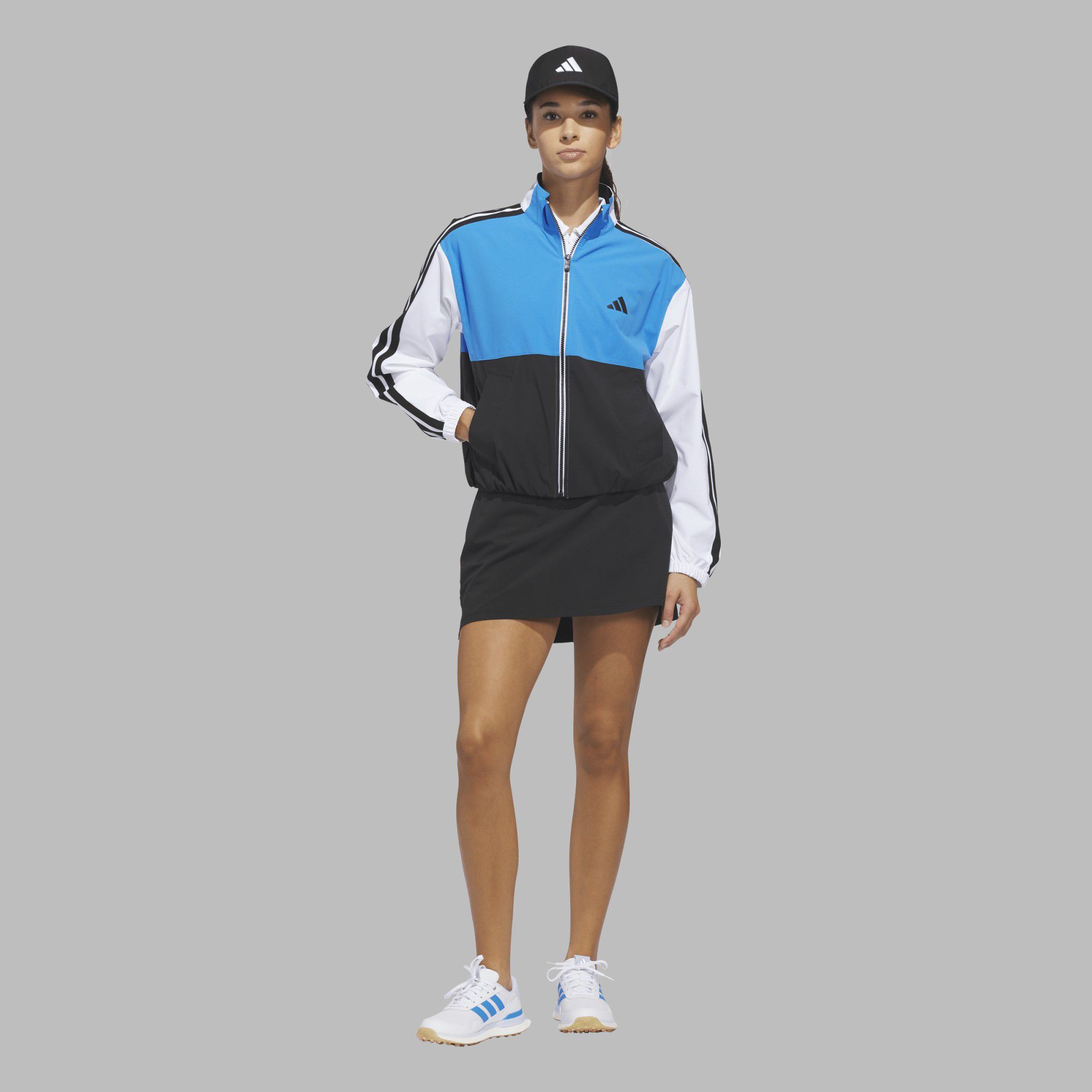 adidas Women's 15" Beyond Side-Snap Twistweave Golf Skort product image