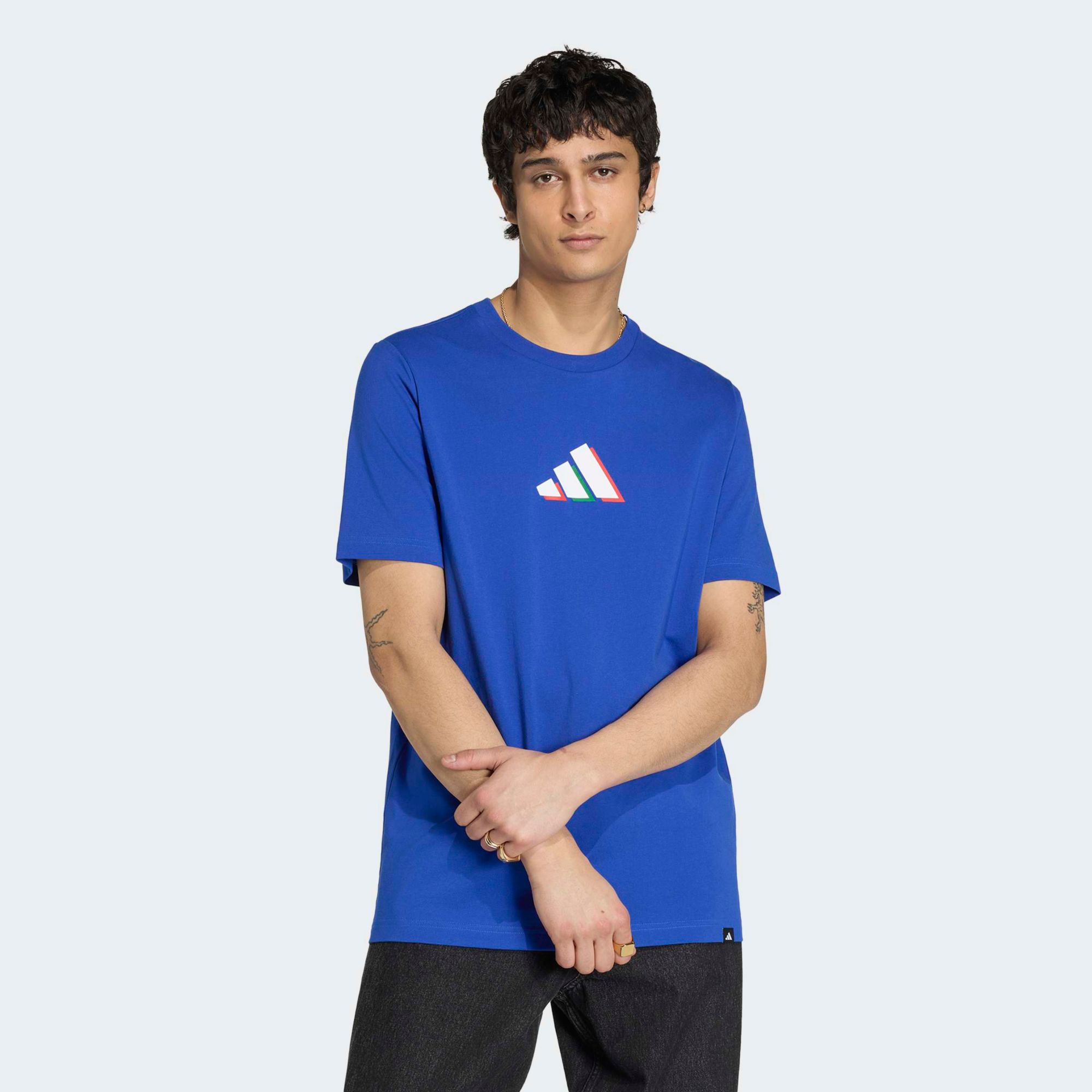 adidas Men's Italy Etrusco Poster Graphic T-Shirt product image