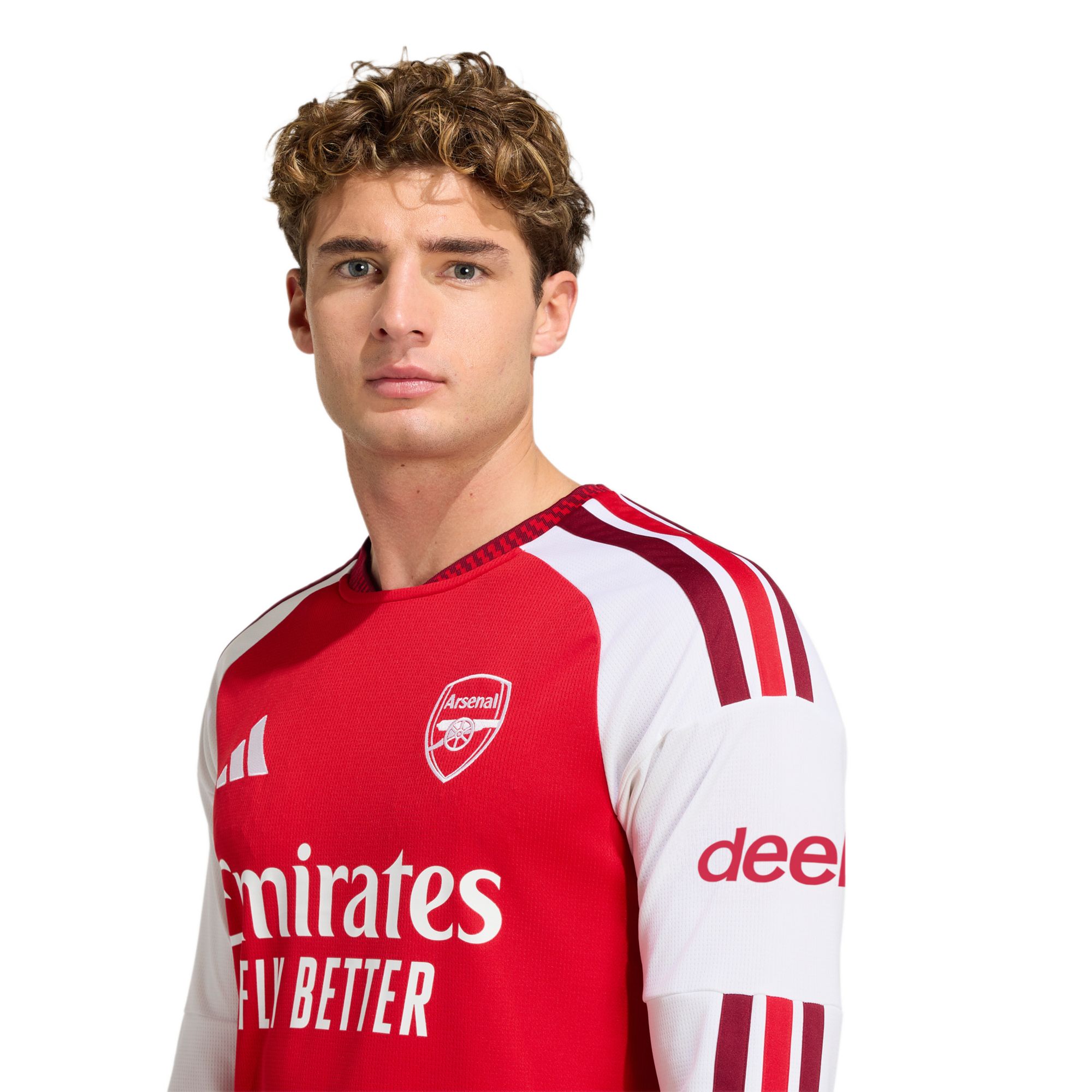 adidas Adult Arsenal 2026 Red Home Replica Long Sleeve Jersey product image