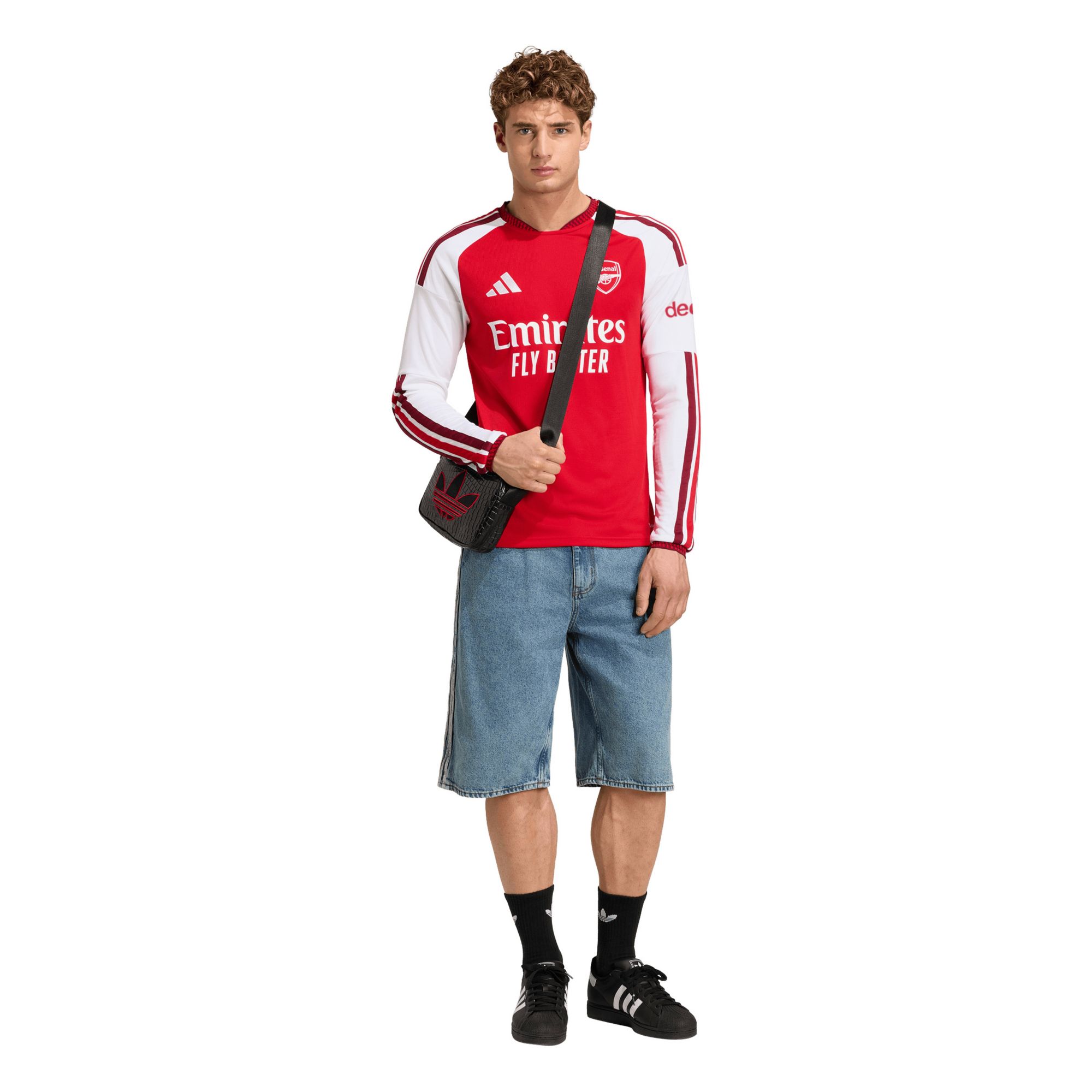 adidas Adult Arsenal 2026 Red Home Replica Long Sleeve Jersey product image