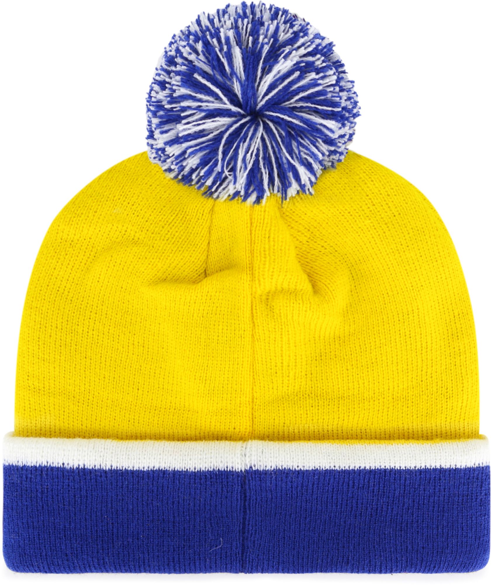 ‘47 Men's Indiana Pacers Yellow Cuffed Knit Hat product image