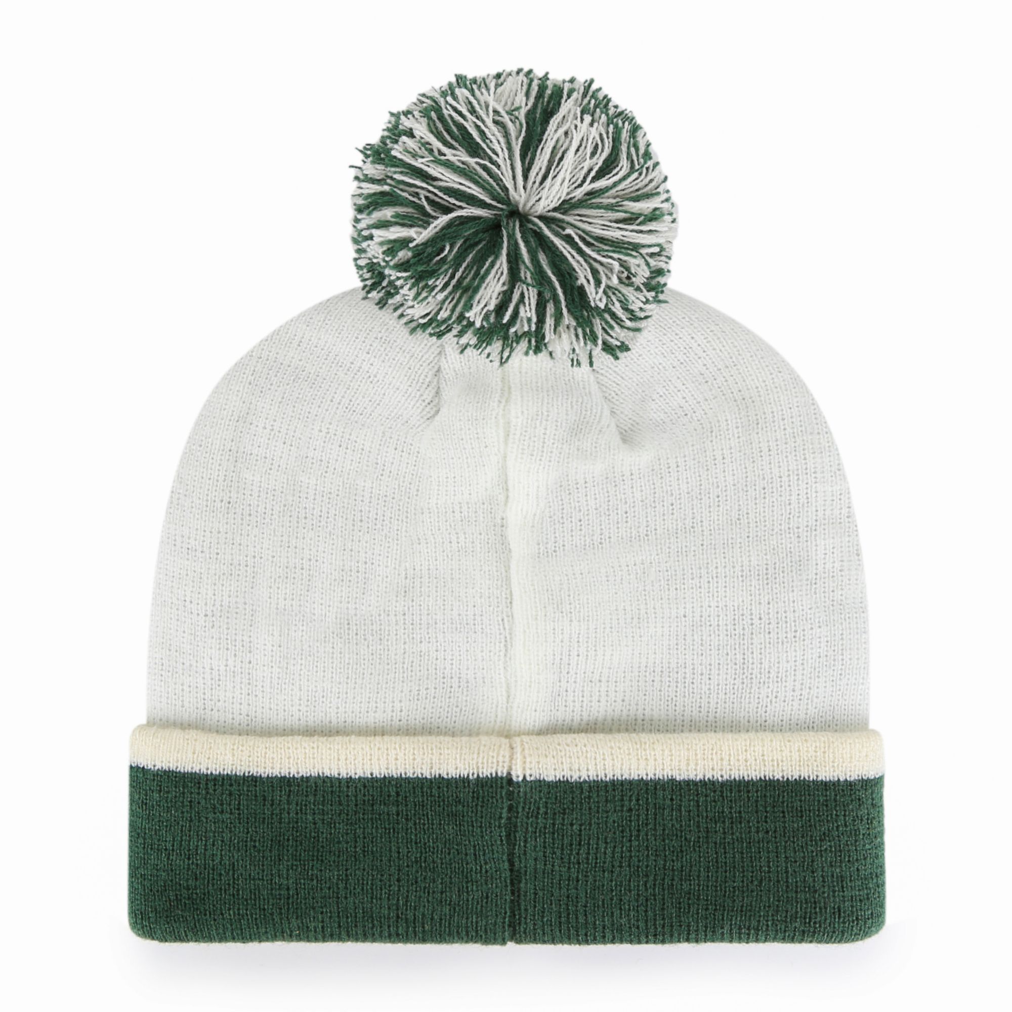 ‘47 Men's Milwaukee Bucks White Cuffed Knit Hat product image