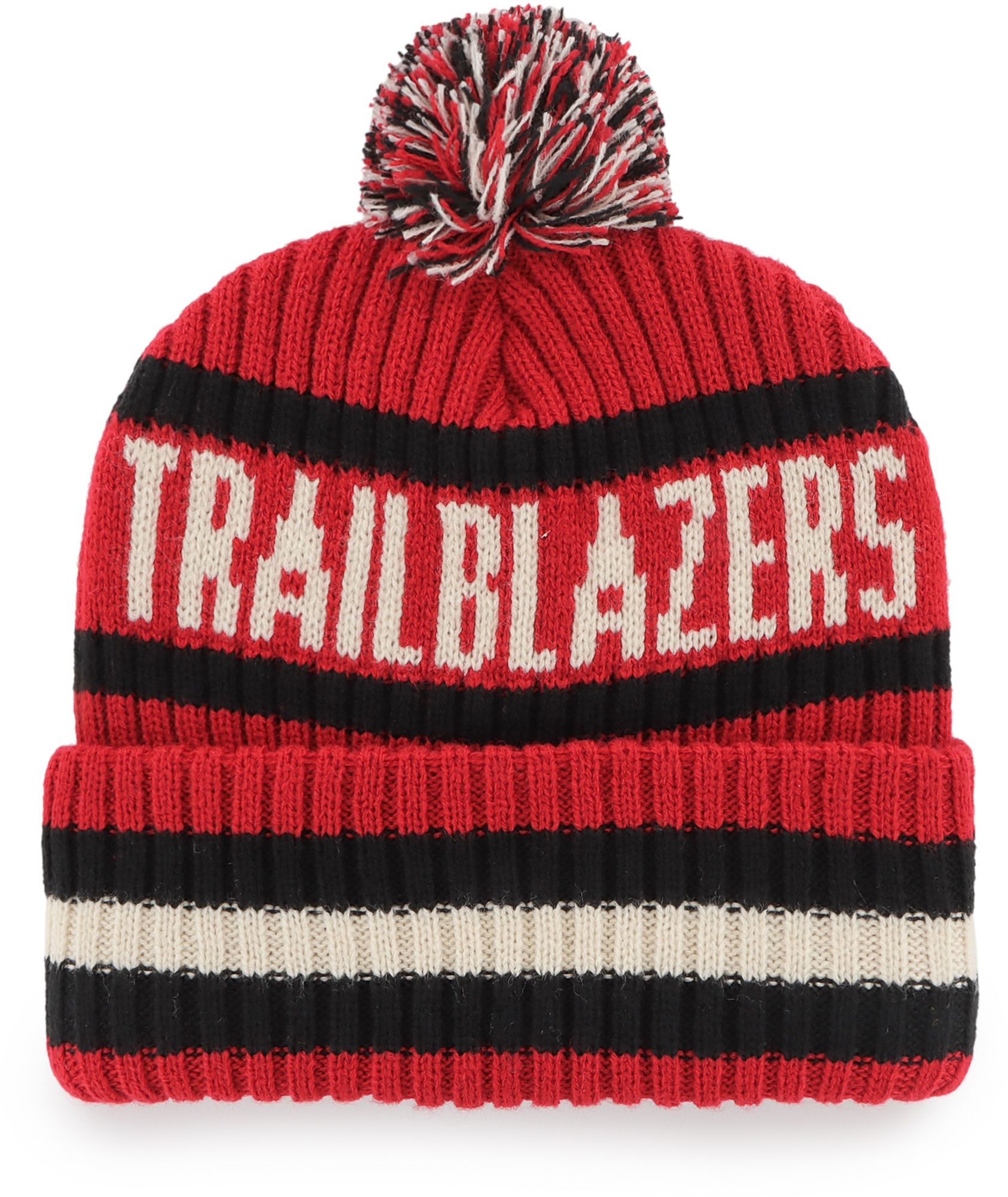 ‘47 Men's Portland Trail Blazers Red Bering Knit Hat product image