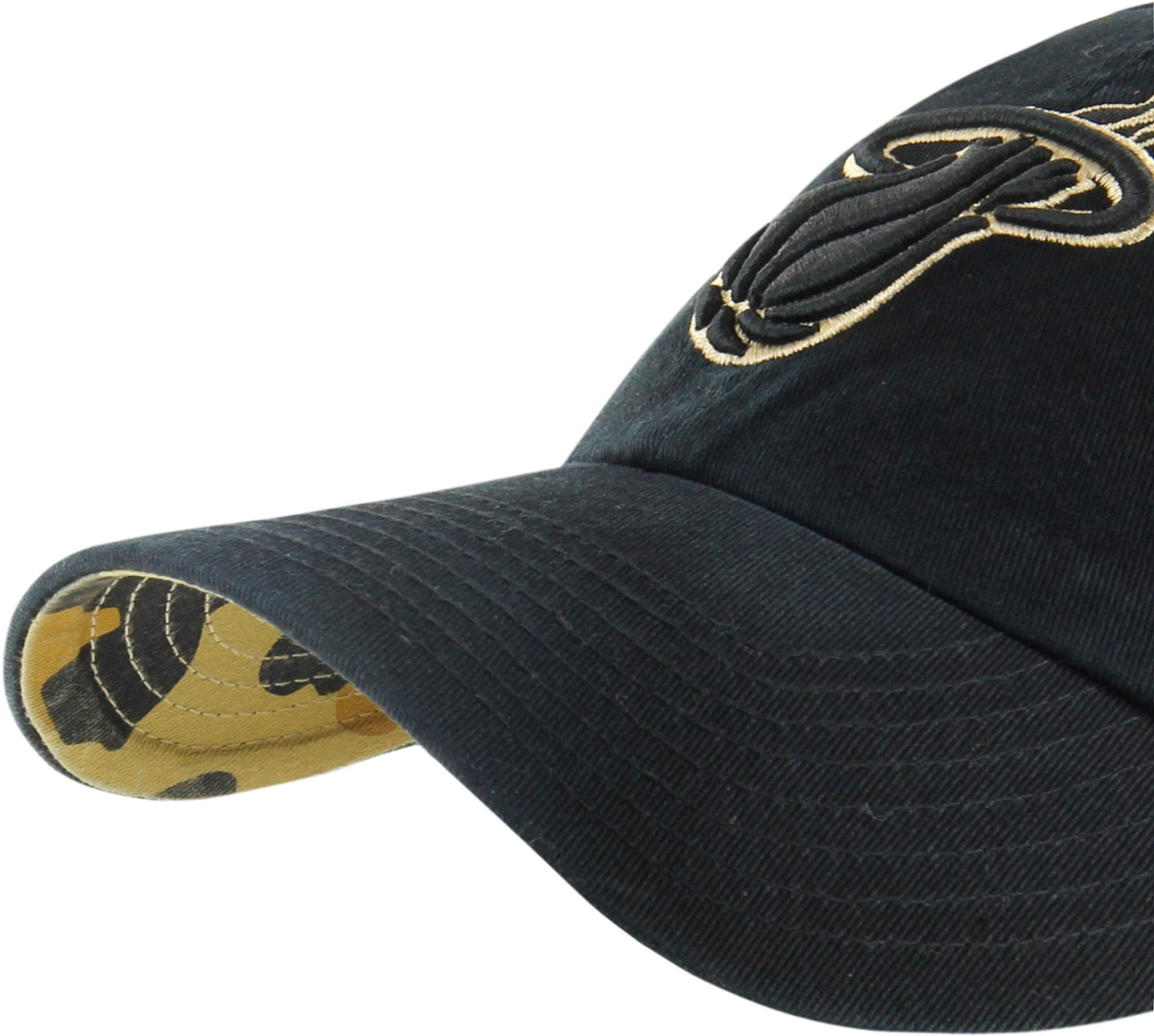 ‘47 Women's Miami Heat Black Clean Up Adjustable Hat product image