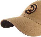 ‘47 Men's Atlanta Hawks Tan Clean Up Adjustable Hat product image
