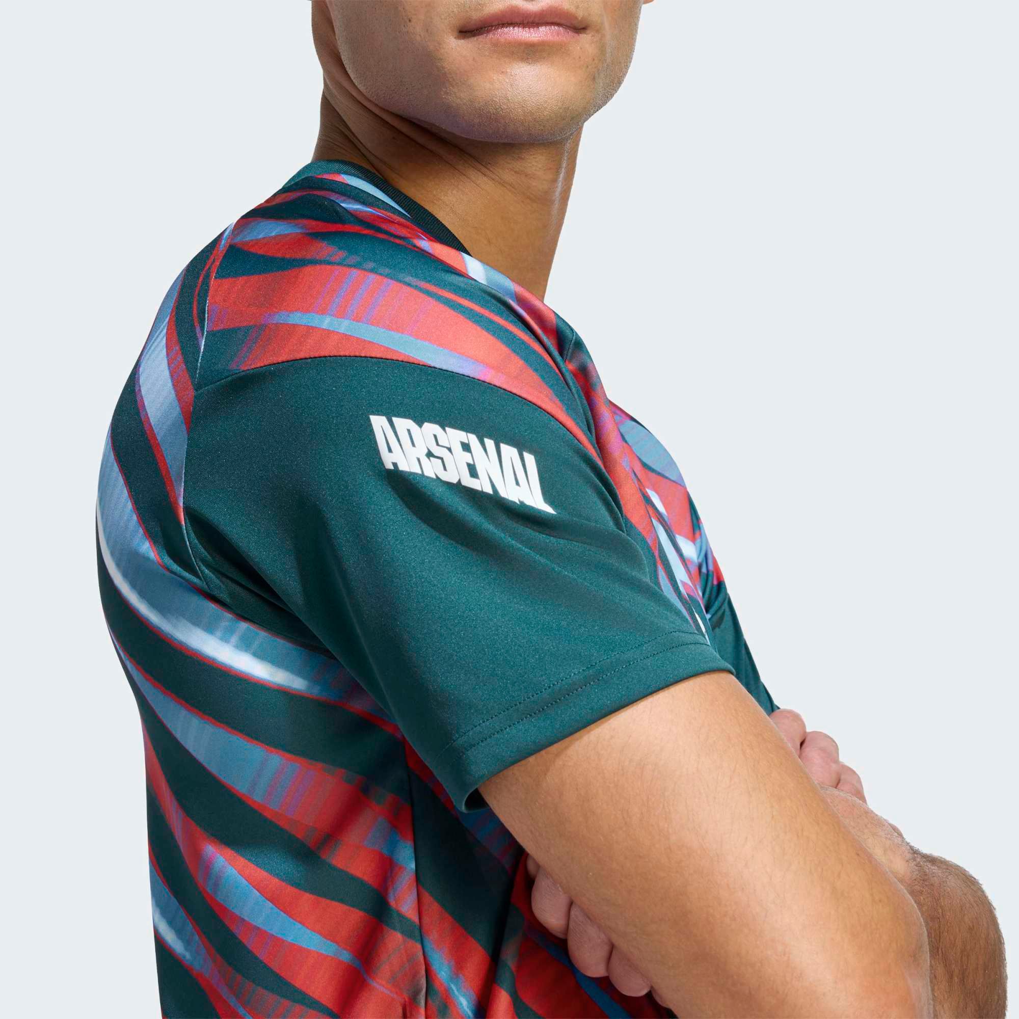 adidas Adult Arsenal 2026 Green Prematch Jersey product image
