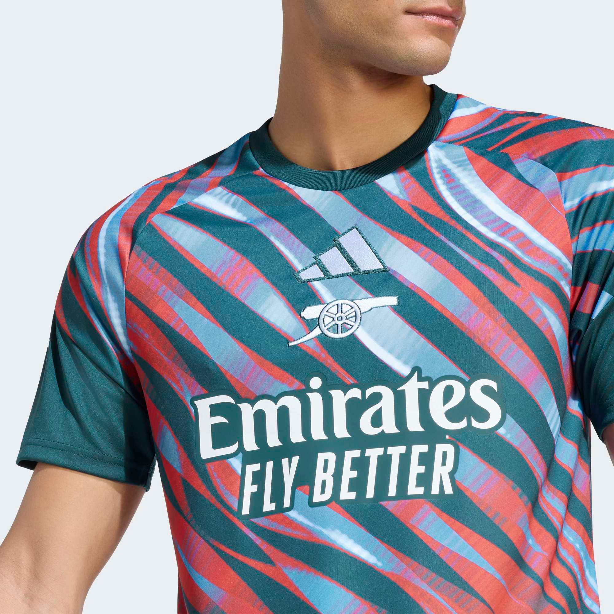 adidas Adult Arsenal 2026 Green Prematch Jersey product image