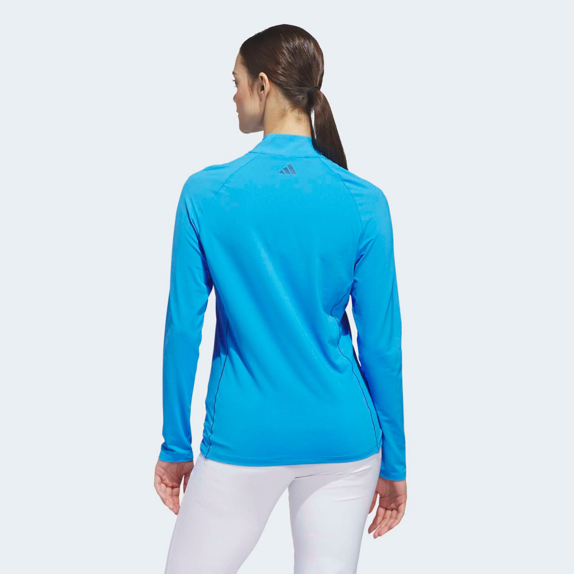 adidas Women's Ultimate365 Solid 1/4 Zip Mock Neck Golf Shirt product image