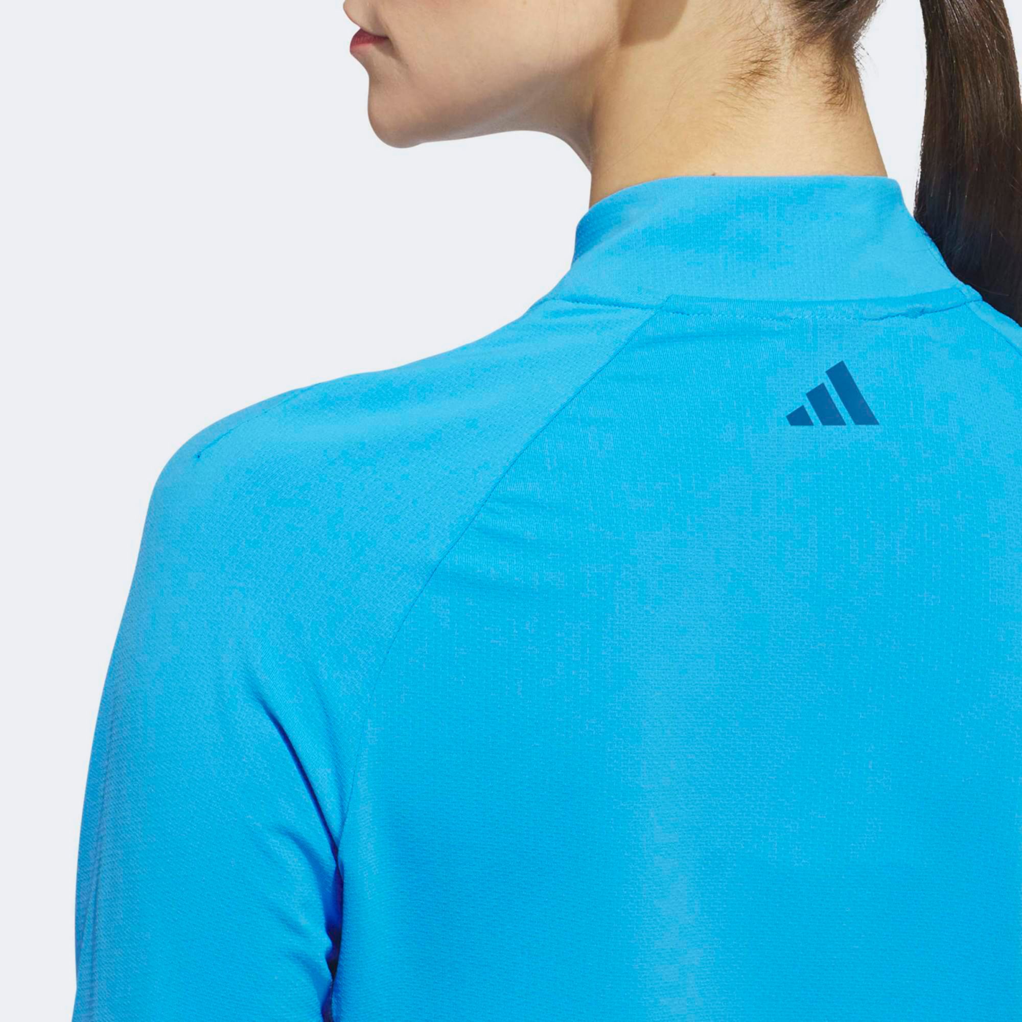 adidas Women's Ultimate365 Solid 1/4 Zip Mock Neck Golf Shirt product image