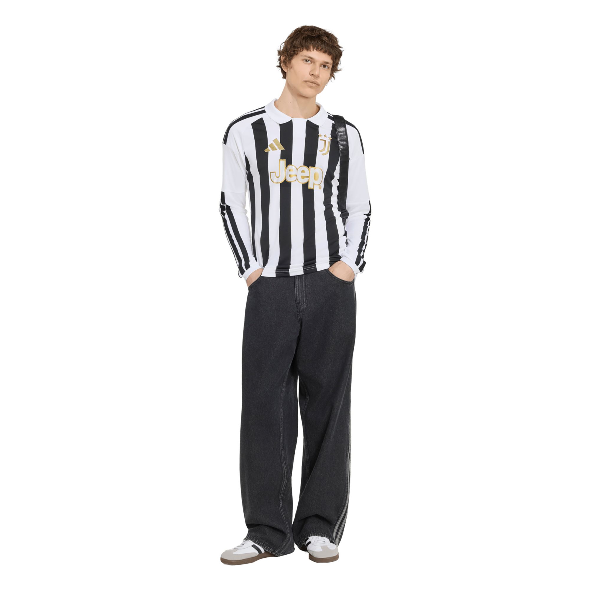 adidas Adult Juventus 2026 White Home Replica Long Sleeve Jersey product image
