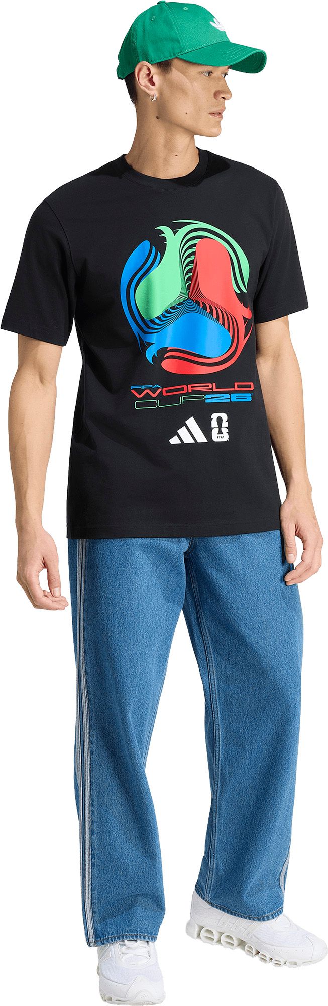 adidas Adult FIFA World Cup 2026 Black 2026 T-Shirt product image