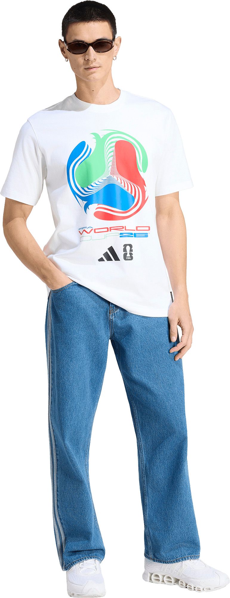 adidas Adult FIFA World Cup 2026 White 2026 T-Shirt product image