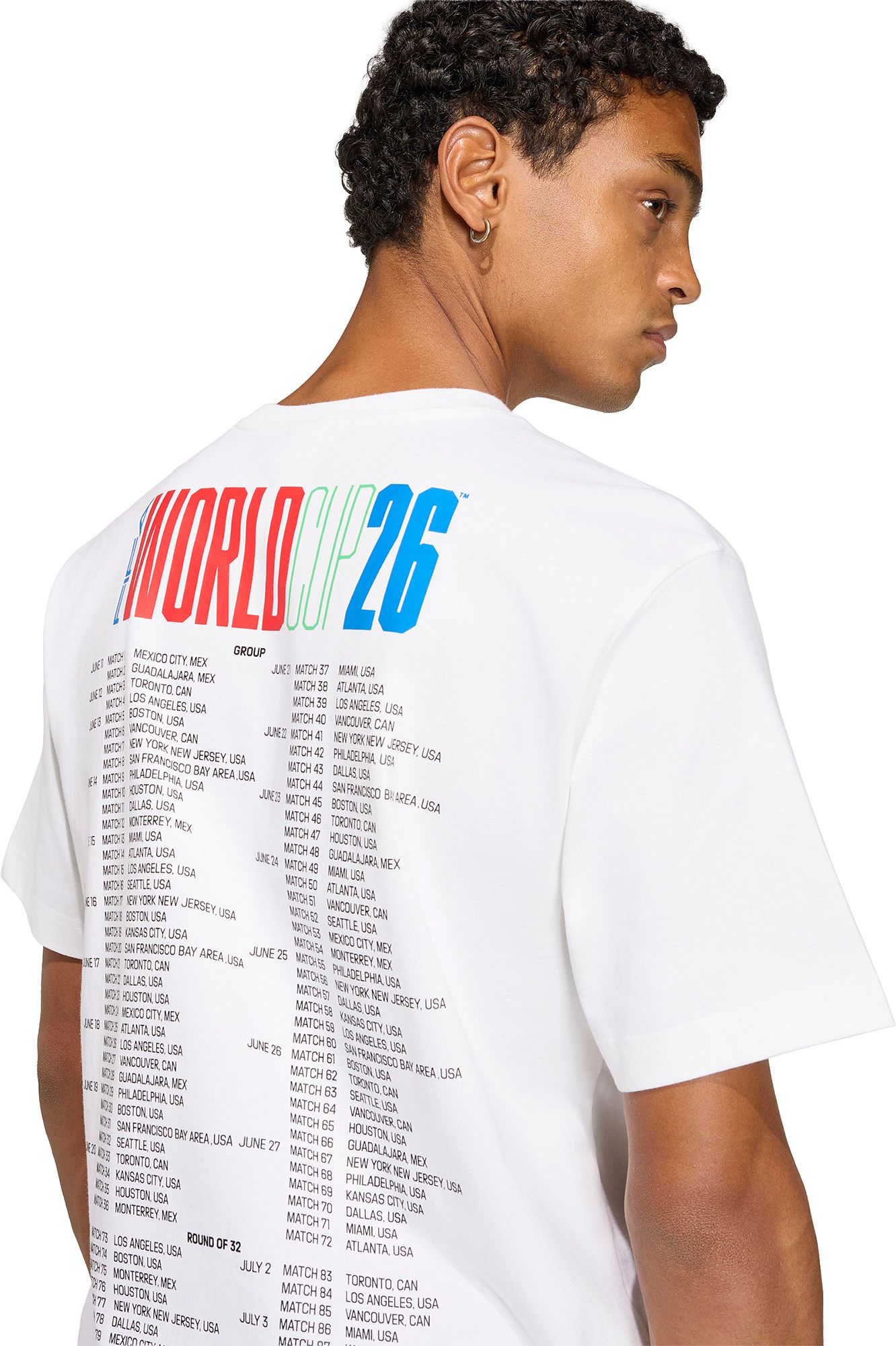 adidas Adult FIFA World Cup 2026 White 2026 T-Shirt product image