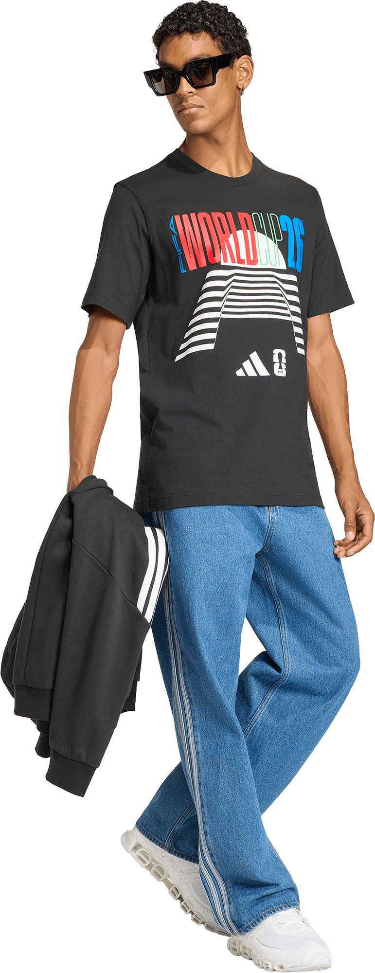 adidas Adult FIFA World Cup 2026 Black 2026 T-Shirt product image
