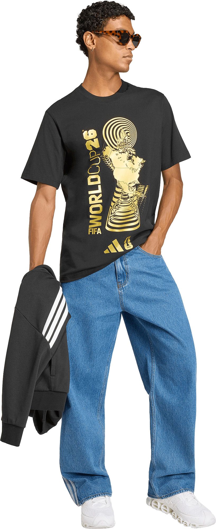 adidas Adult FIFA World Cup 2026 Black 2026 T-Shirt product image
