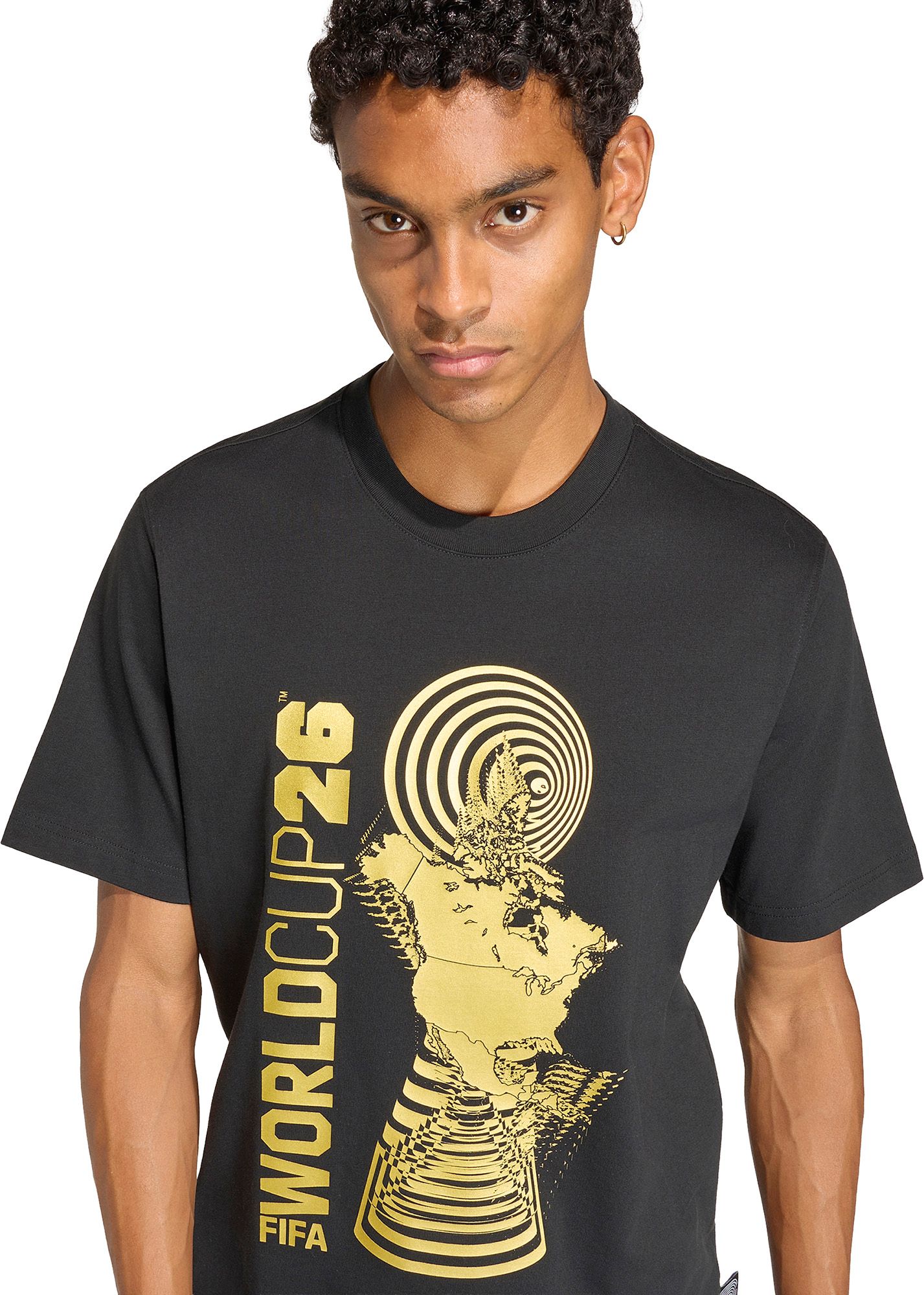 adidas Adult FIFA World Cup 2026 Black 2026 T-Shirt product image
