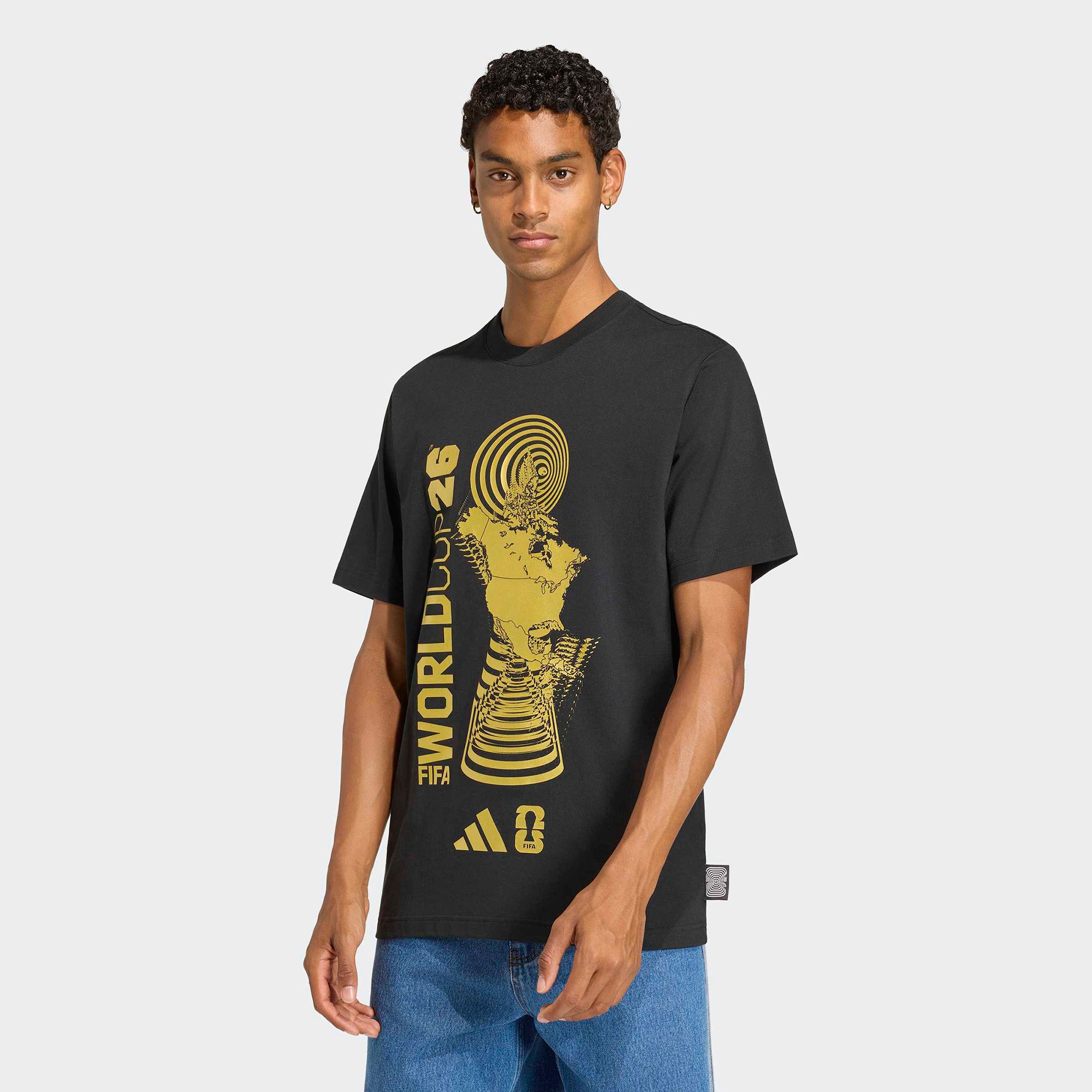 adidas Adult FIFA World Cup 2026 Black 2026 T-Shirt | Dick's