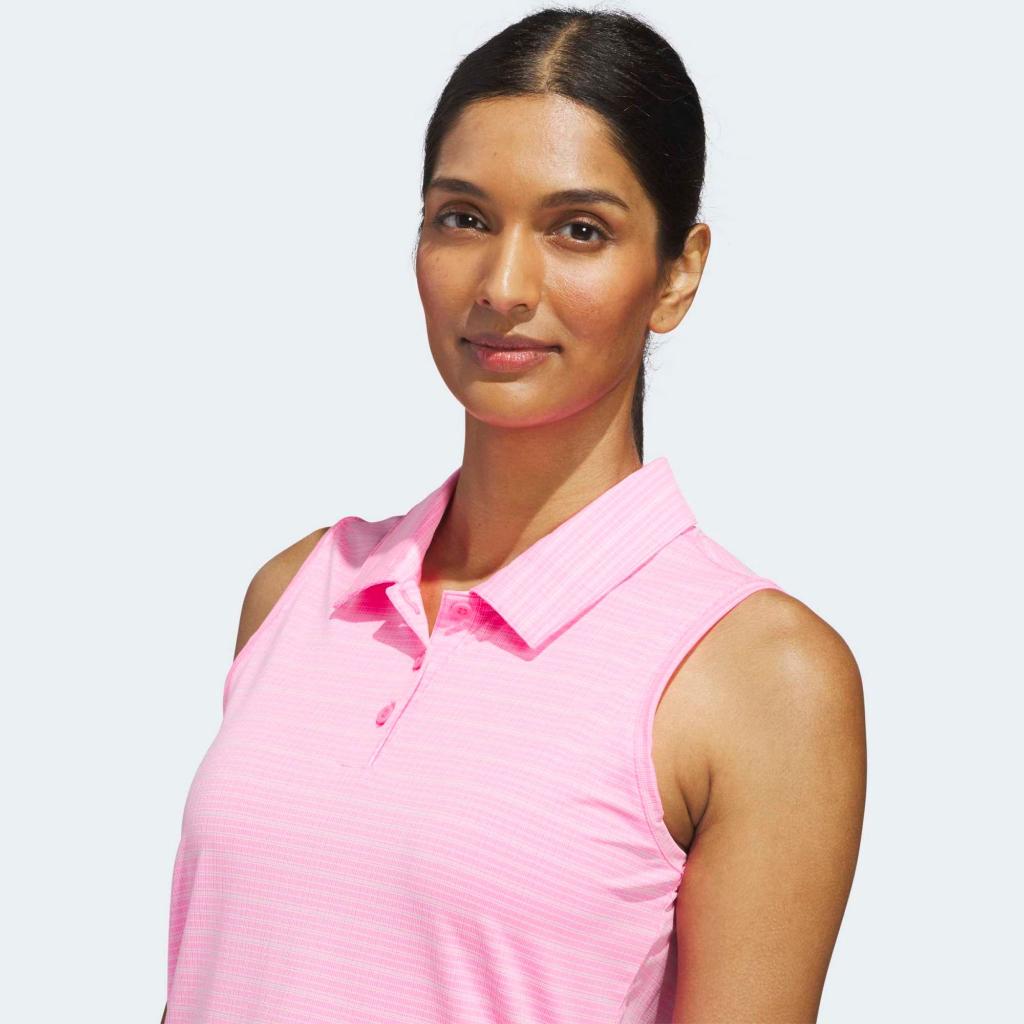 adidas Women's Ultimate365 Jacquard Sleeveless Golf Polo product image