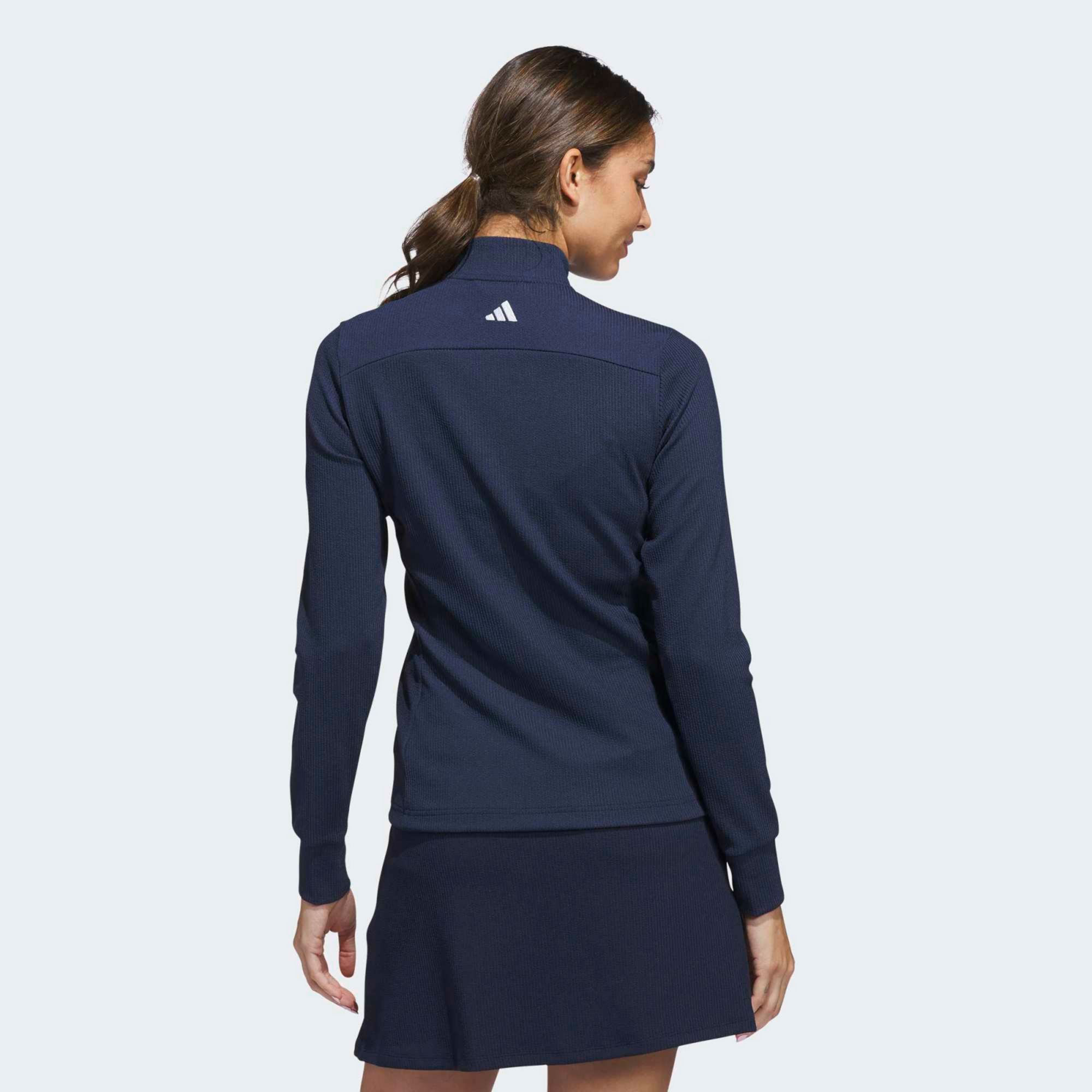 adidas Women's Performance Texture Full Zip Golf Jacket product image