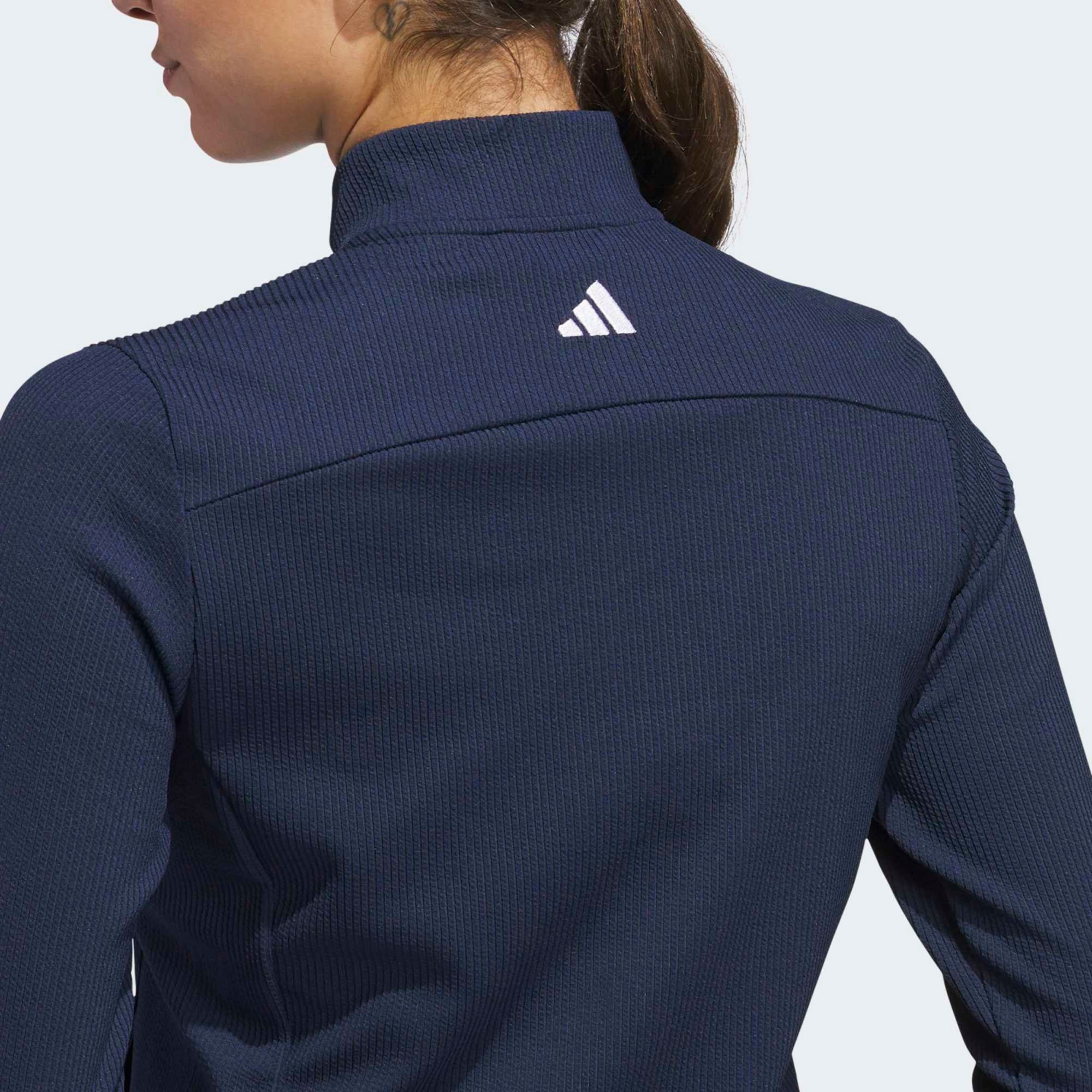 adidas Women's Performance Texture Full Zip Golf Jacket product image