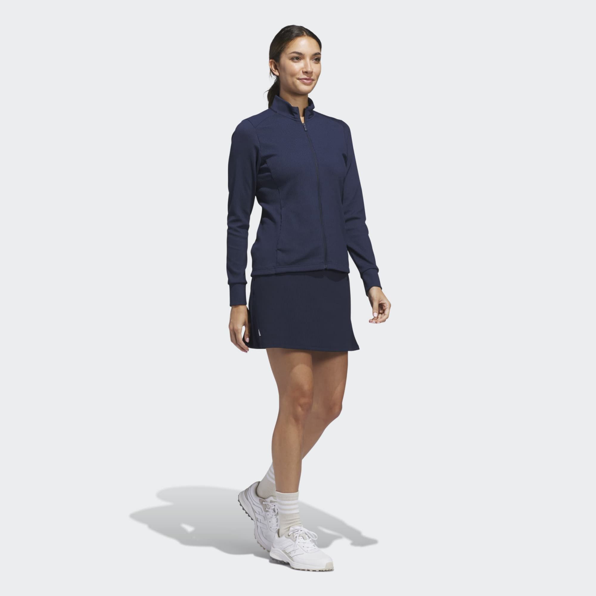 adidas Women's Performance Texture Full Zip Golf Jacket product image